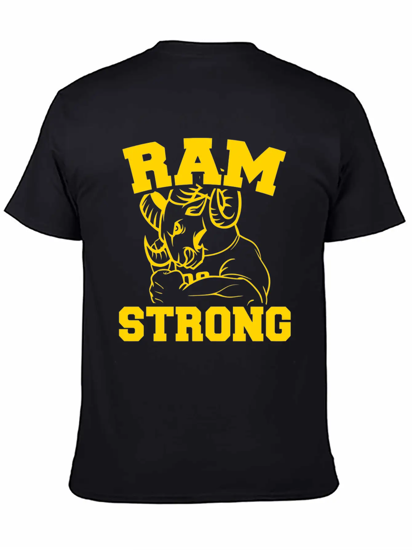 Ram Strong Timeless Short Sleeve Tee – Comfy And Minimalist Design
