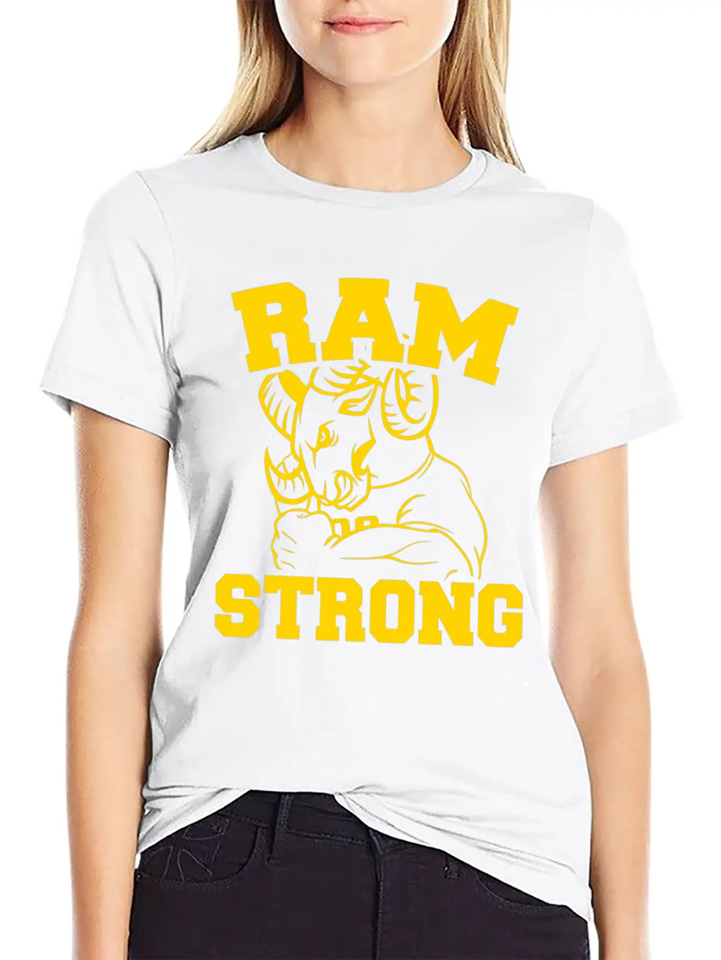 Ram Strong Timeless Short Sleeve Tee – Comfy And Minimalist Design