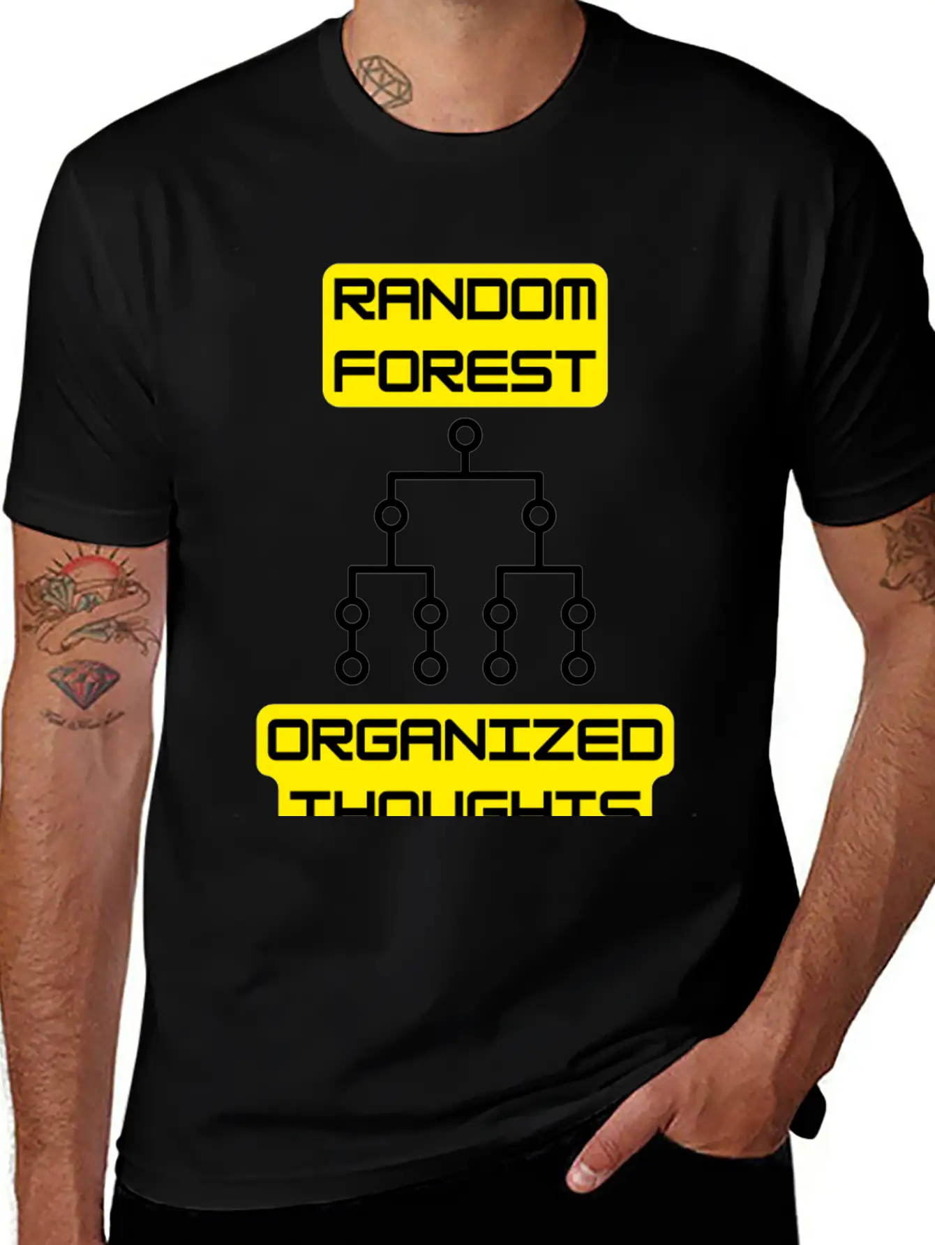 Random Forest: Organized Thoughts - Data Science Classic Cotton Tee – Unisex Comfort For Any Season
