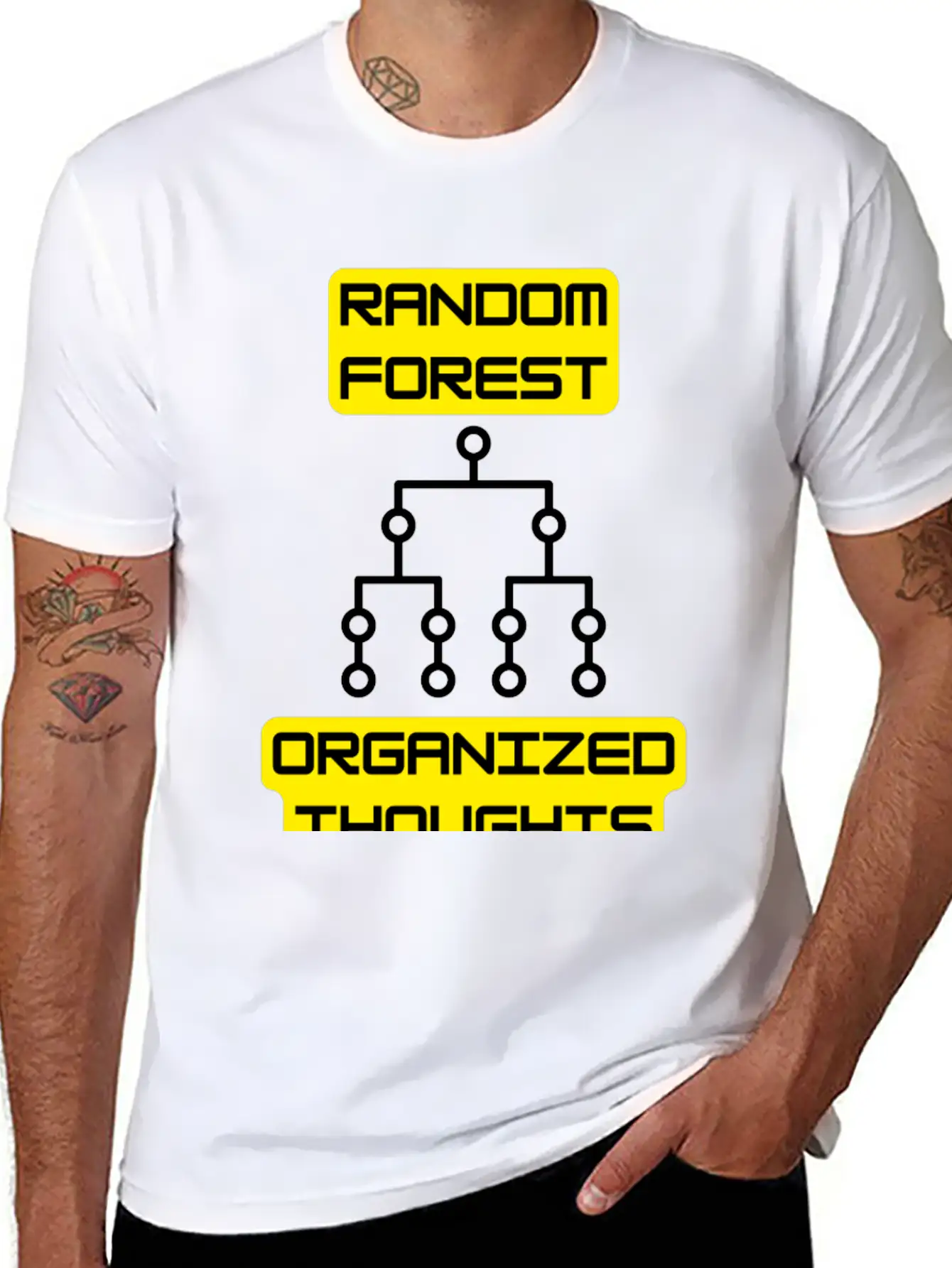 Random Forest: Organized Thoughts - Data Science Classic Cotton Tee – Unisex Comfort For Any Season