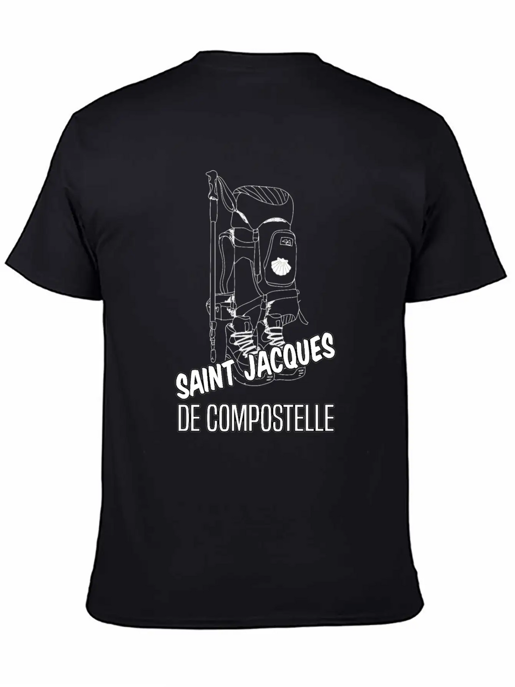 Randonnée Sur Le Chemin De Compostelle Essential Cotton Tee For Daily Outfits – Unisex Style