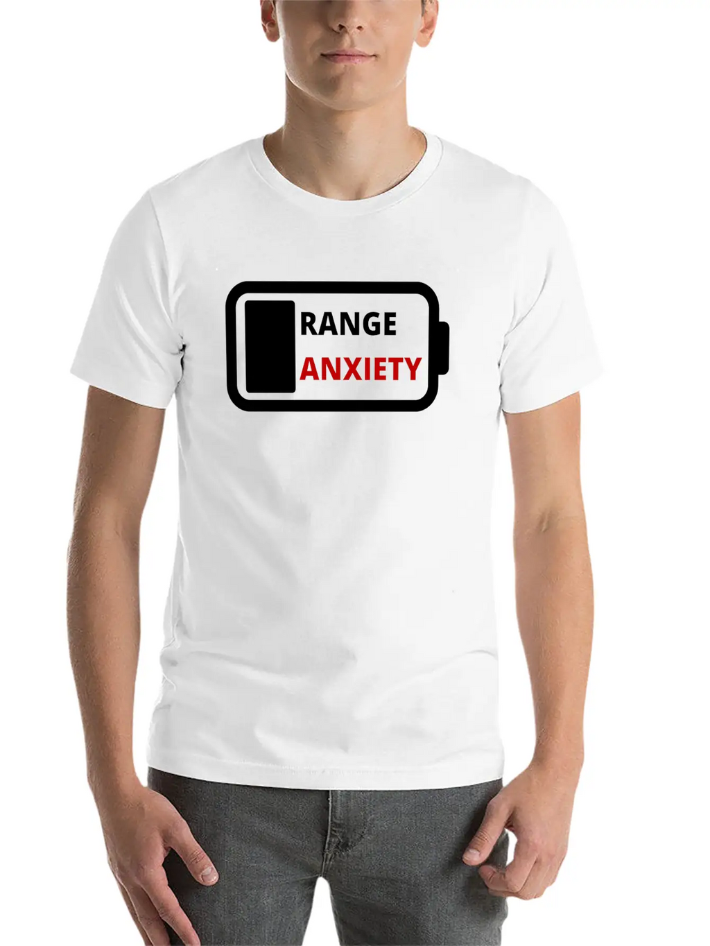 RANGE ANXIETY Classic Cotton Tee – Unisex Comfort For Any Season