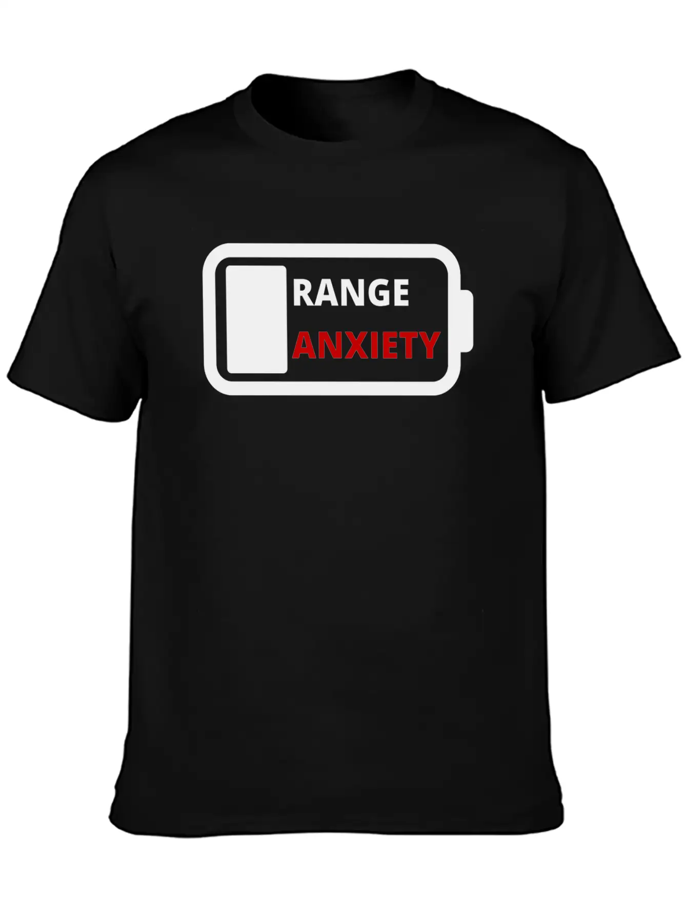 RANGE ANXIETY Classic Cotton Tee – Unisex Comfort For Any Season