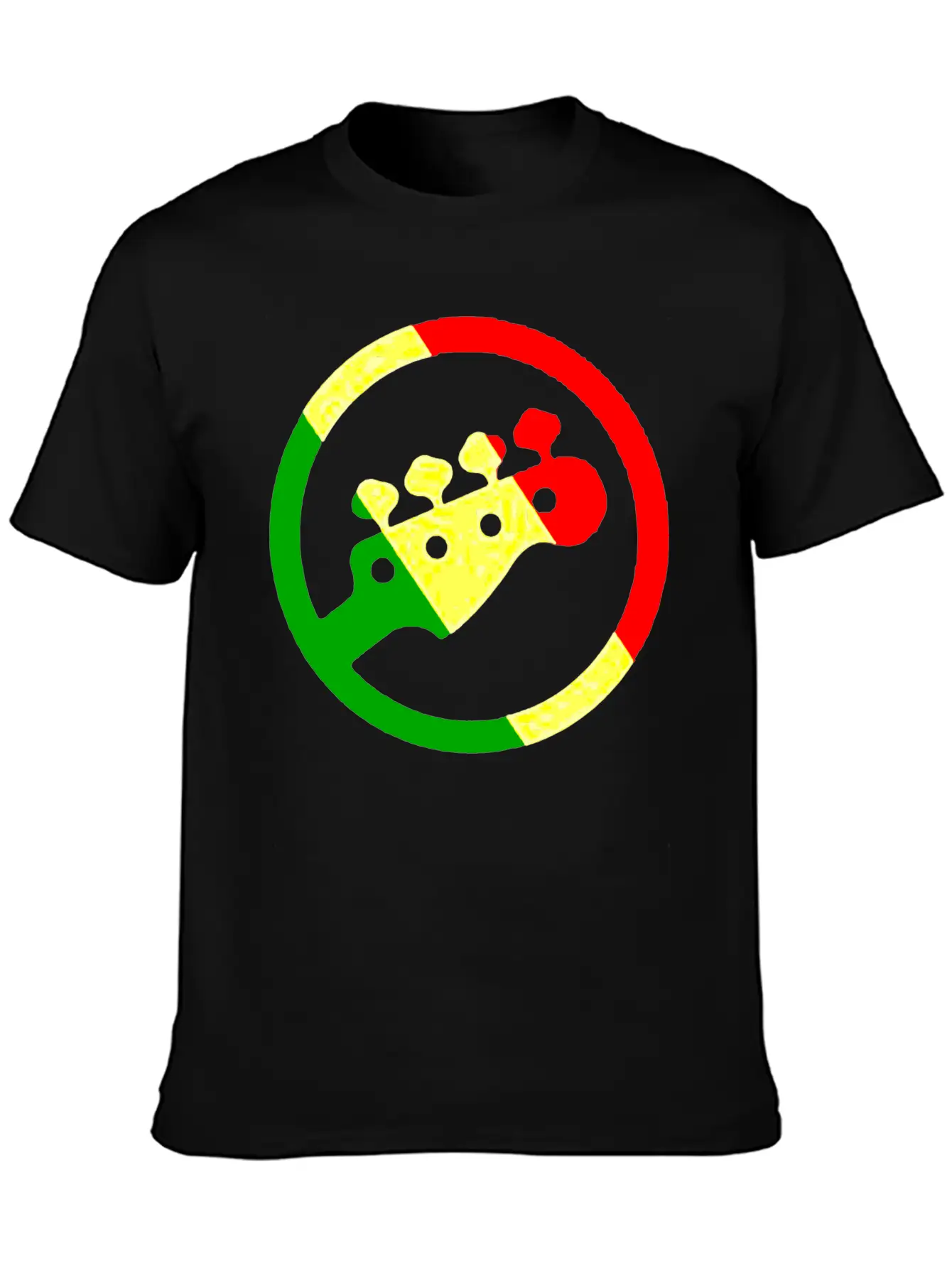 Rasta Bass 1 Timeless Short Sleeve Tee – Comfy And Minimalist Design
