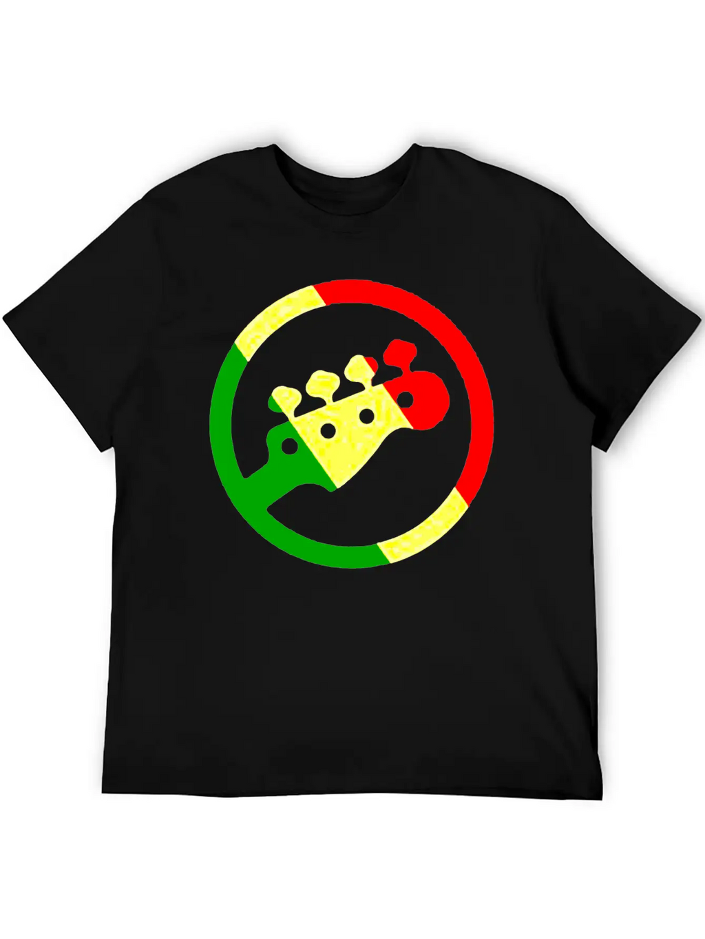 Rasta Bass 1 Timeless Short Sleeve Tee – Comfy And Minimalist Design