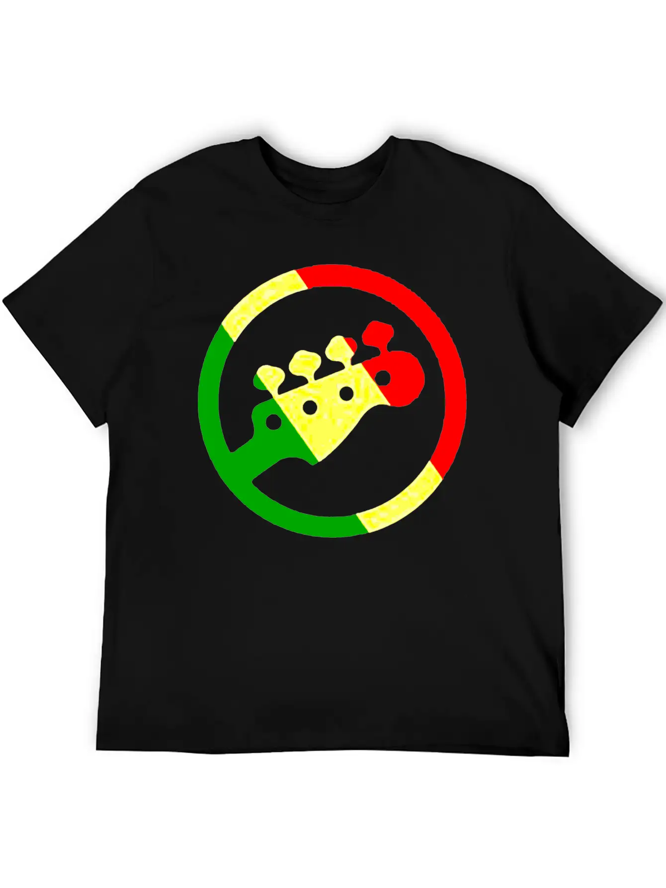 Rasta Bass 1 Timeless Short Sleeve Tee – Comfy And Minimalist Design