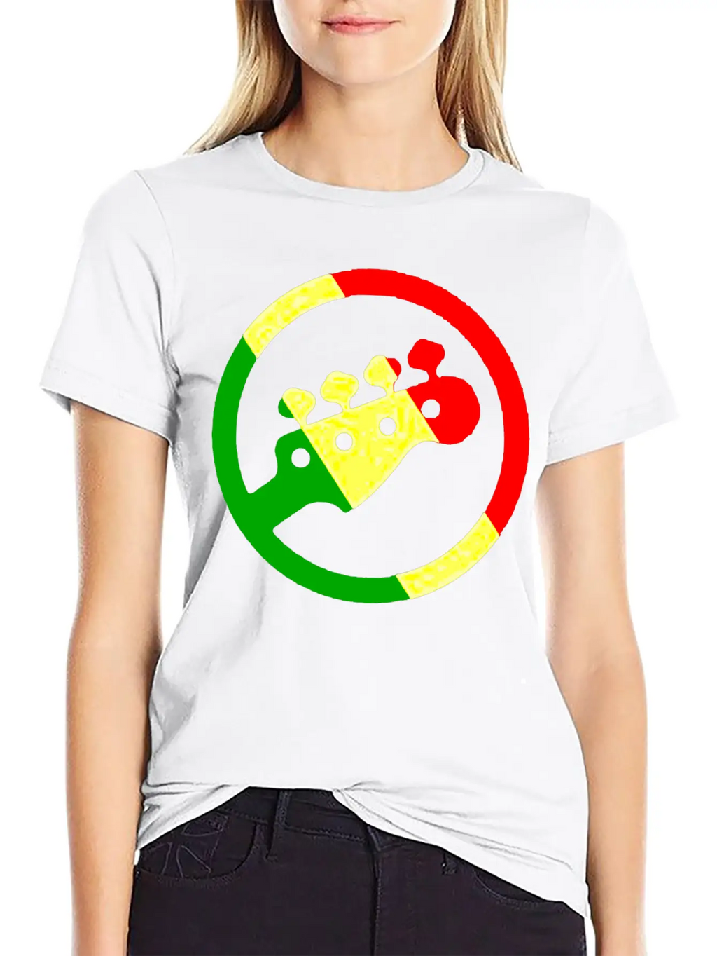 Rasta Bass 1 Timeless Short Sleeve Tee – Comfy And Minimalist Design