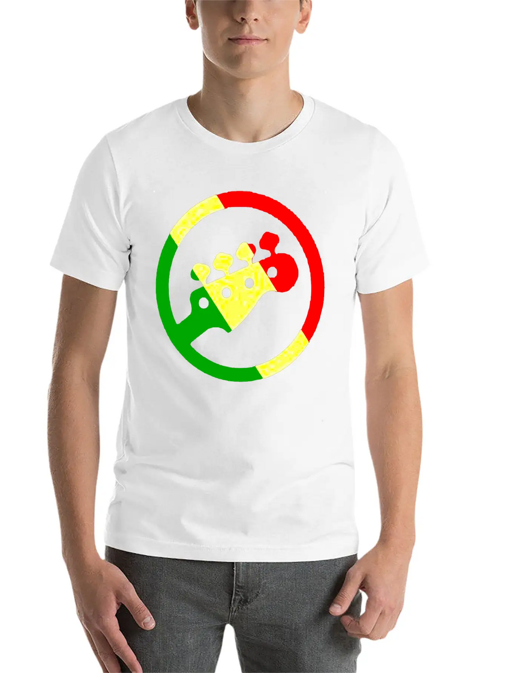 Rasta Bass 1 Timeless Short Sleeve Tee – Comfy And Minimalist Design