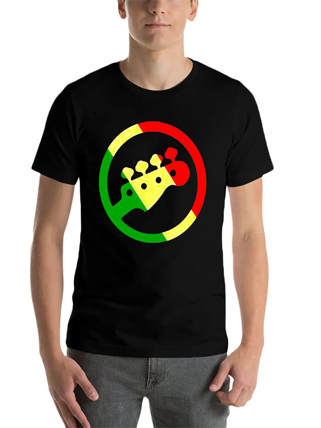 Rasta Bass 1 Timeless Short Sleeve Tee – Comfy And Minimalist Design