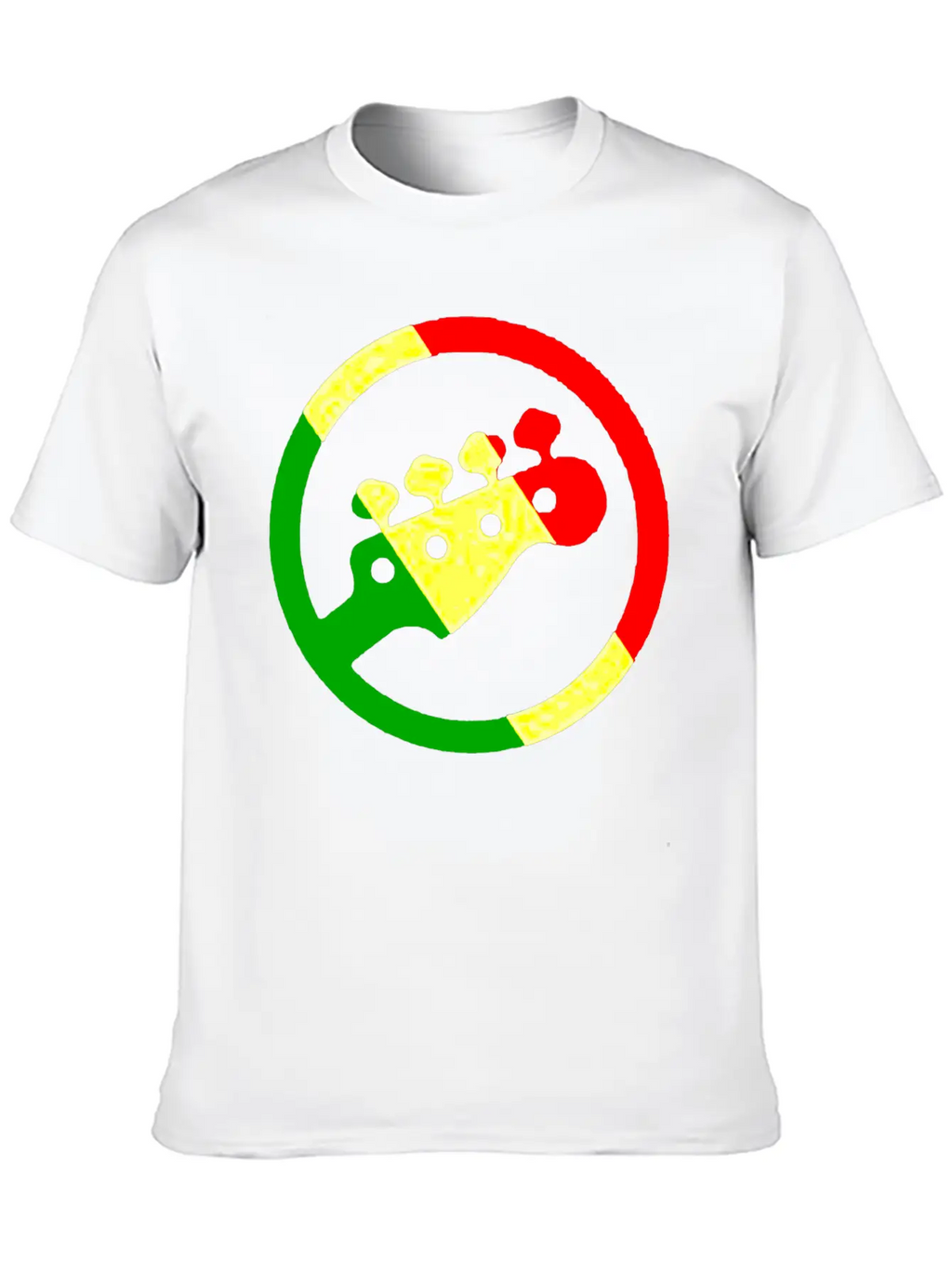 Rasta Bass 1 Timeless Short Sleeve Tee – Comfy And Minimalist Design