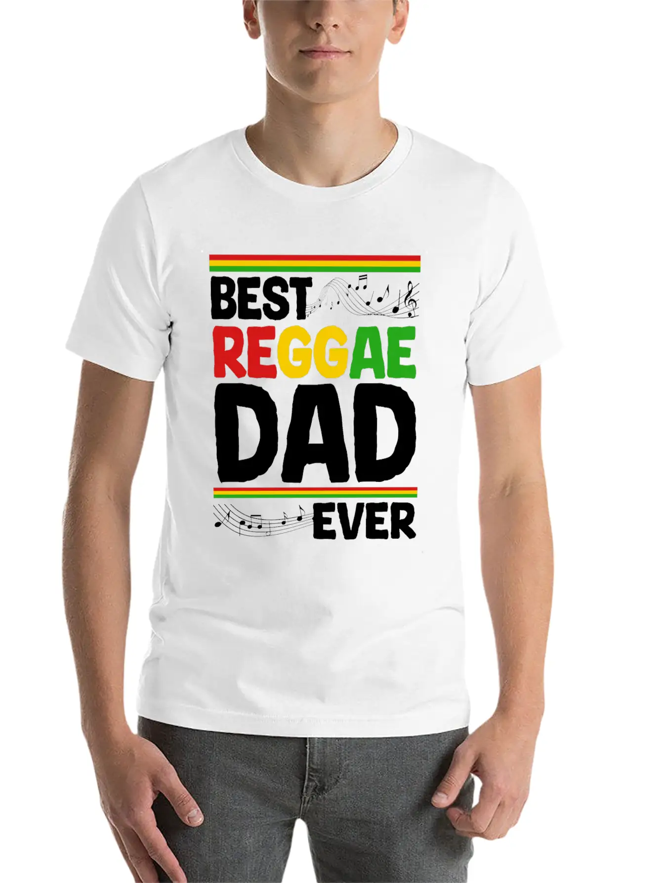 Rastafari Dad Father's Day Rasta Jamaika Reggae Classic Cotton Tee – Unisex Comfort For Any Season