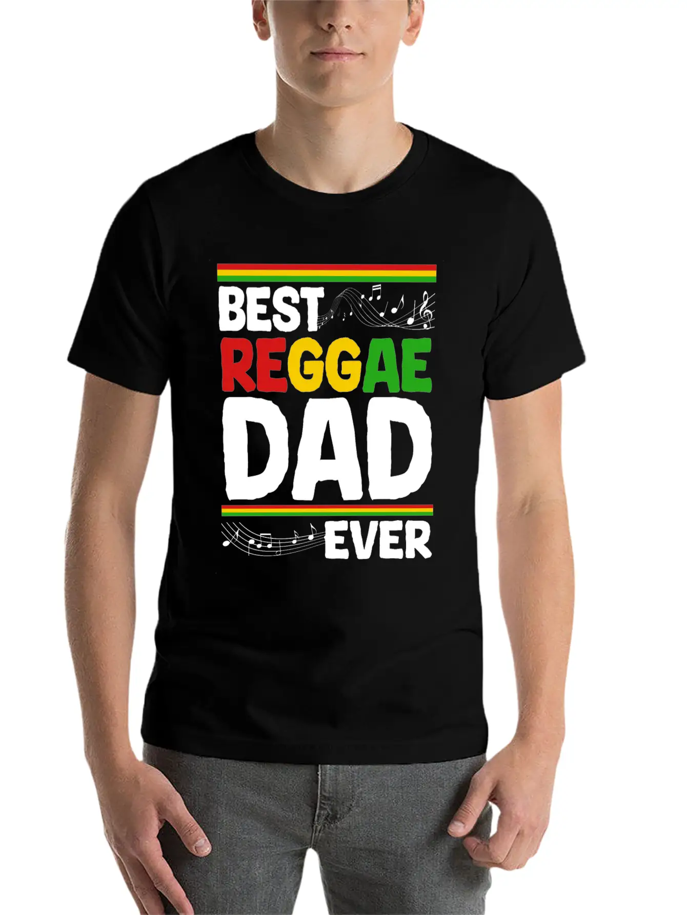 Rastafari Dad Father's Day Rasta Jamaika Reggae Classic Cotton Tee – Unisex Comfort For Any Season