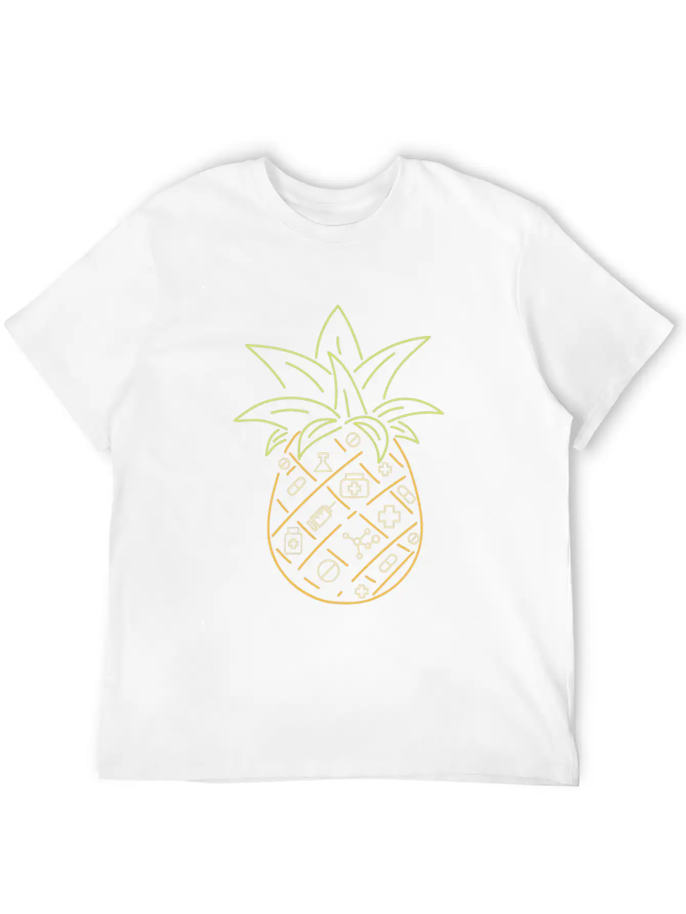 Raster 45881 Merch By Amazon Standard 01Aloha Pine Stylish Everyday T-Shirt – Unisex Basic Cotton Tee
