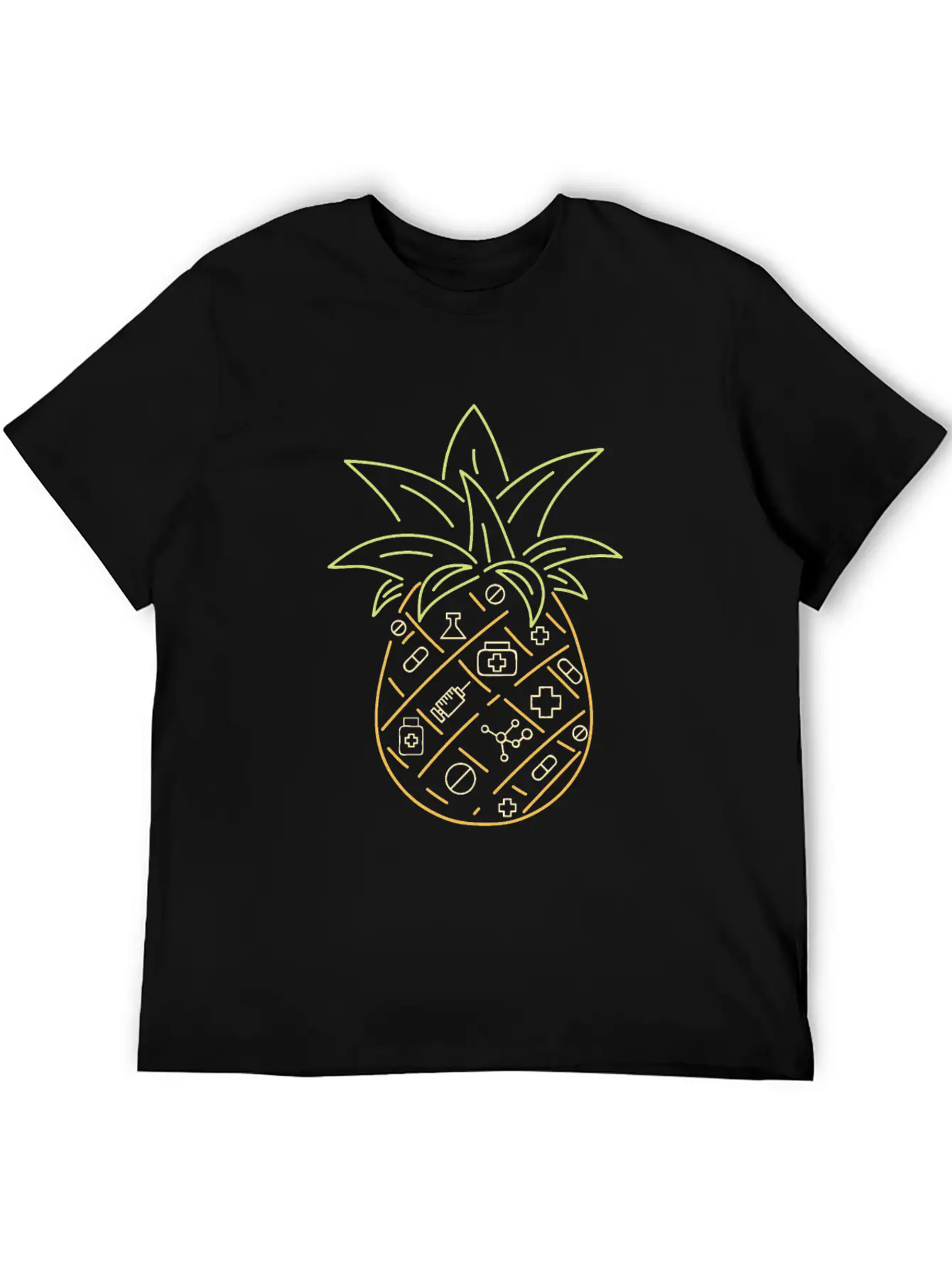 Raster 45881 Merch By Amazon Standard 01Aloha Pine Stylish Everyday T-Shirt – Unisex Basic Cotton Tee