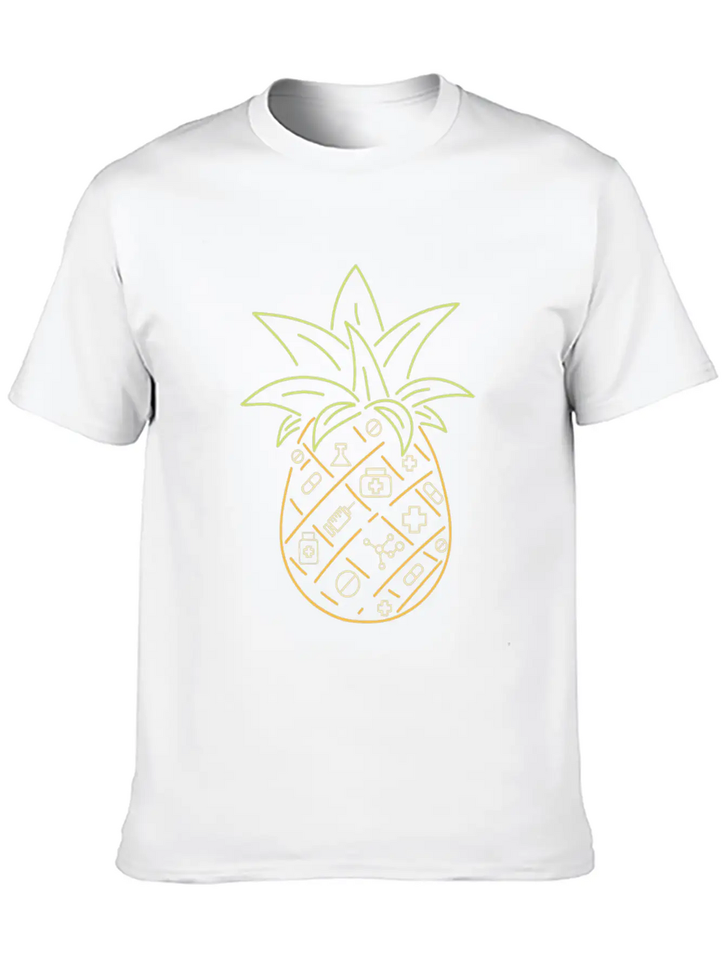 Raster 45881 Merch By Amazon Standard 01Aloha Pine Stylish Everyday T-Shirt – Unisex Basic Cotton Tee