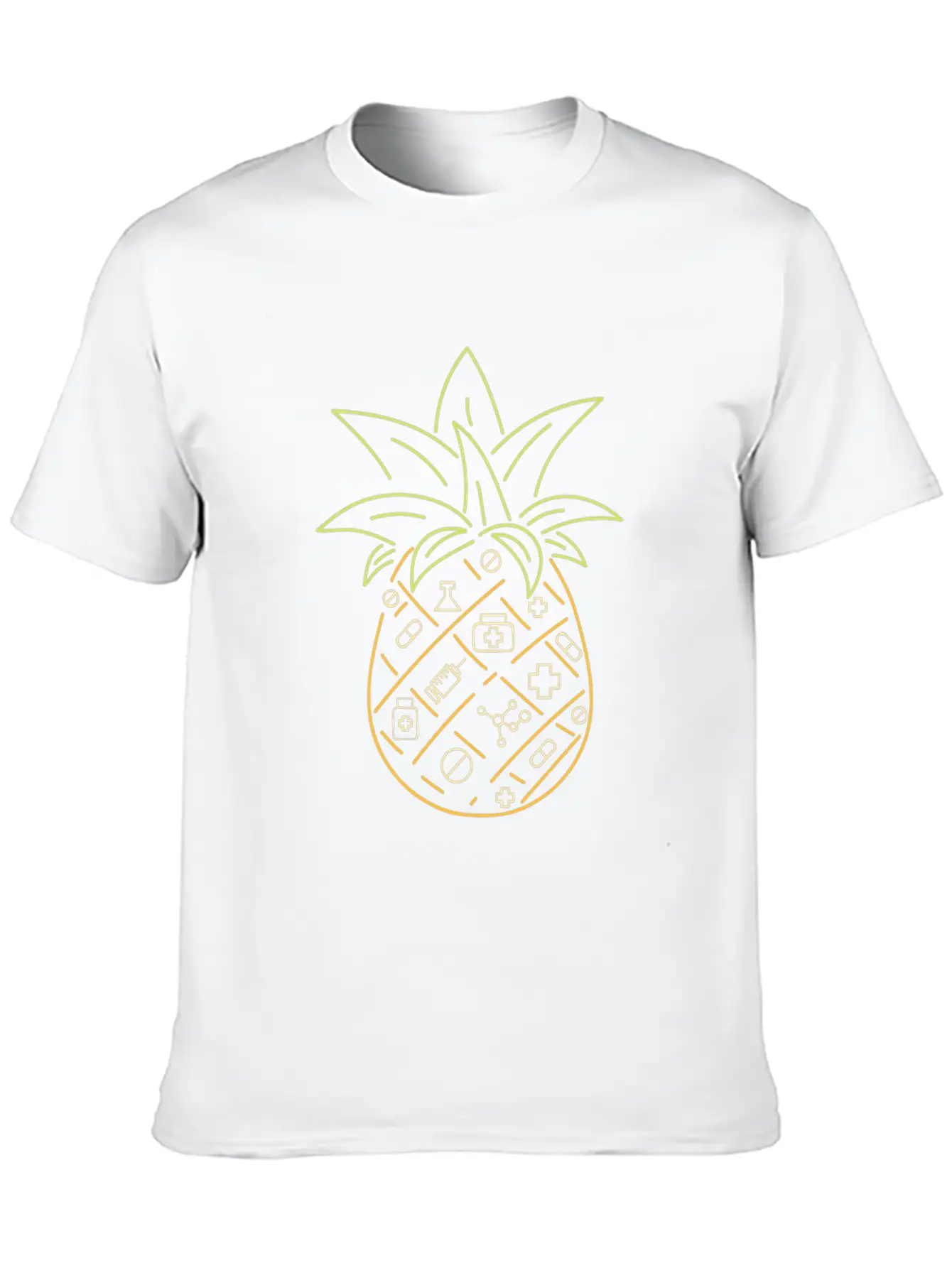 Raster 45881 Merch By Amazon Standard 01Aloha Pine Stylish Everyday T-Shirt – Unisex Basic Cotton Tee