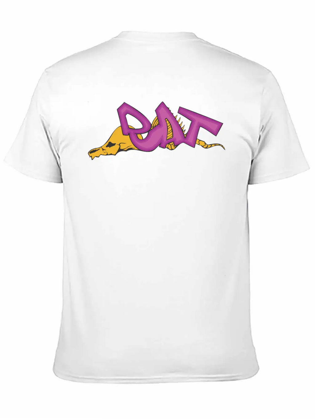 Rat_graffiti Basic Graphic T-Shirt – Daily Comfort In Soft Cotton
