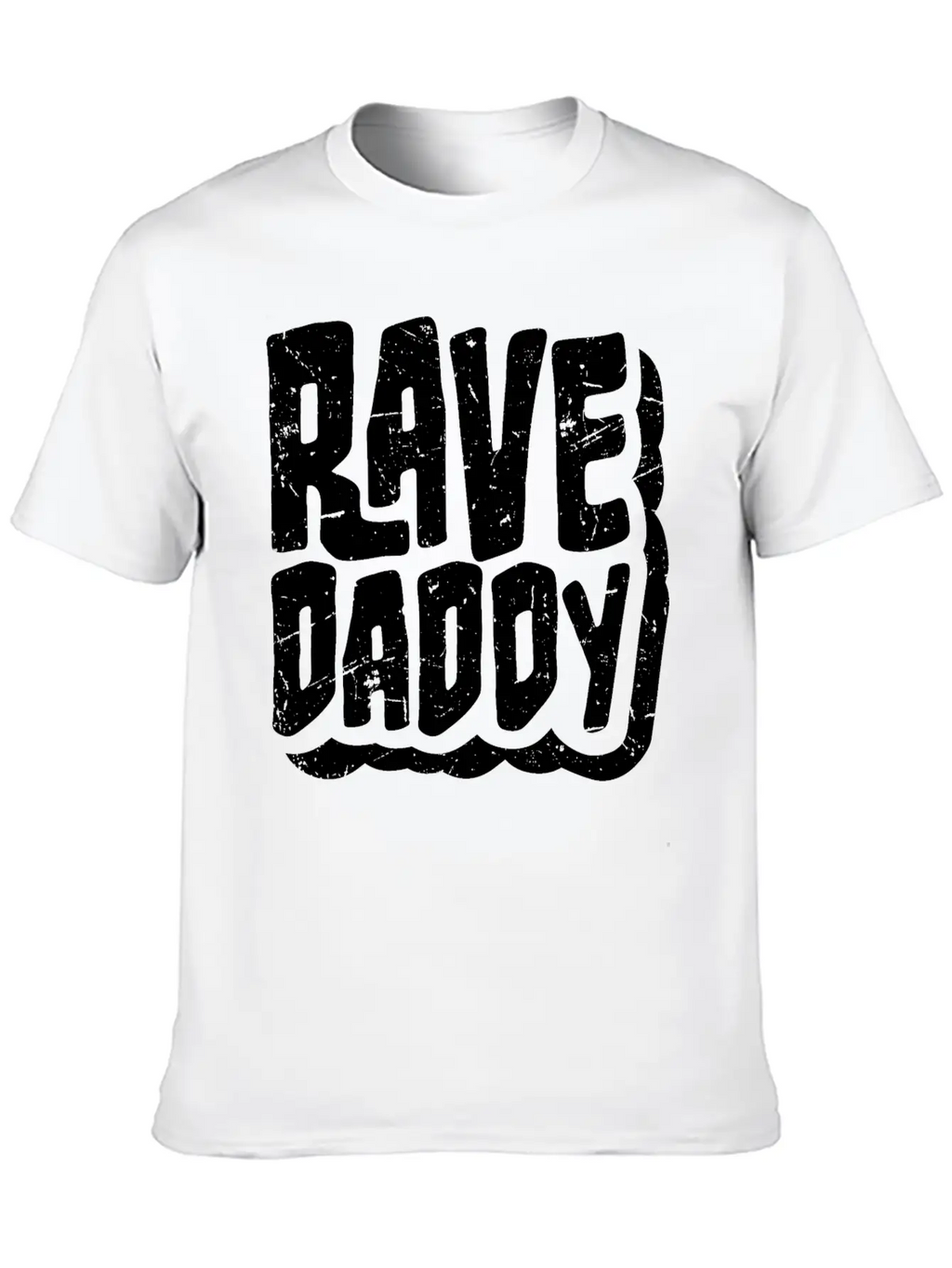 Rave Daddy EDM Techno Music Raver Party Festival Timeless Short Sleeve Tee – Comfy And Minimalist Design