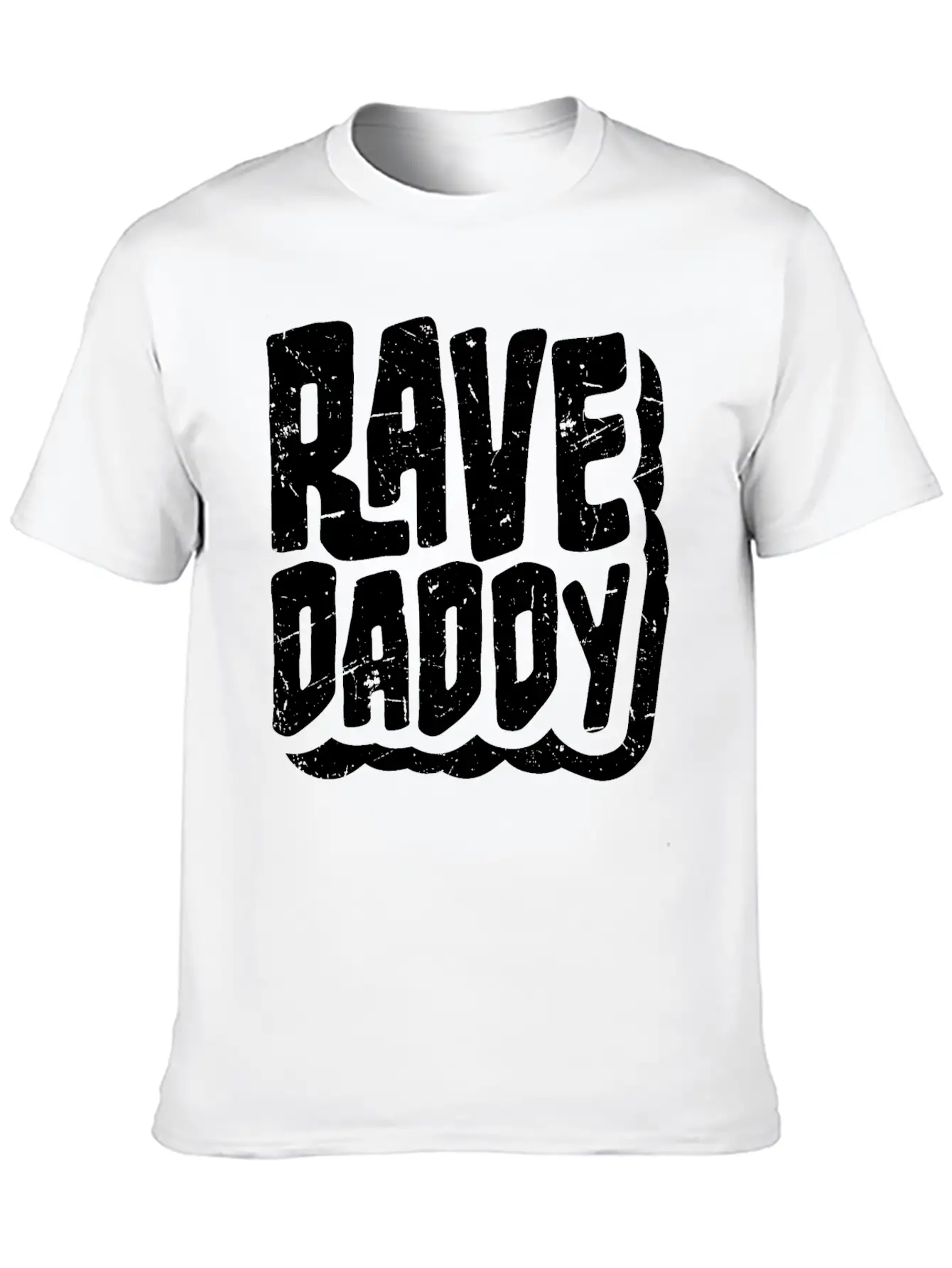 Rave Daddy EDM Techno Music Raver Party Festival Timeless Short Sleeve Tee – Comfy And Minimalist Design