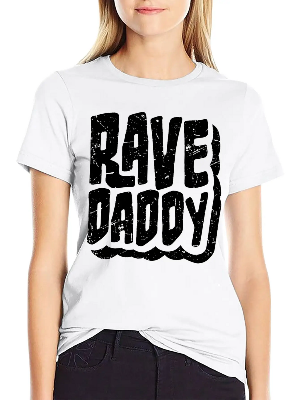 Rave Daddy EDM Techno Music Raver Party Festival Timeless Short Sleeve Tee – Comfy And Minimalist Design