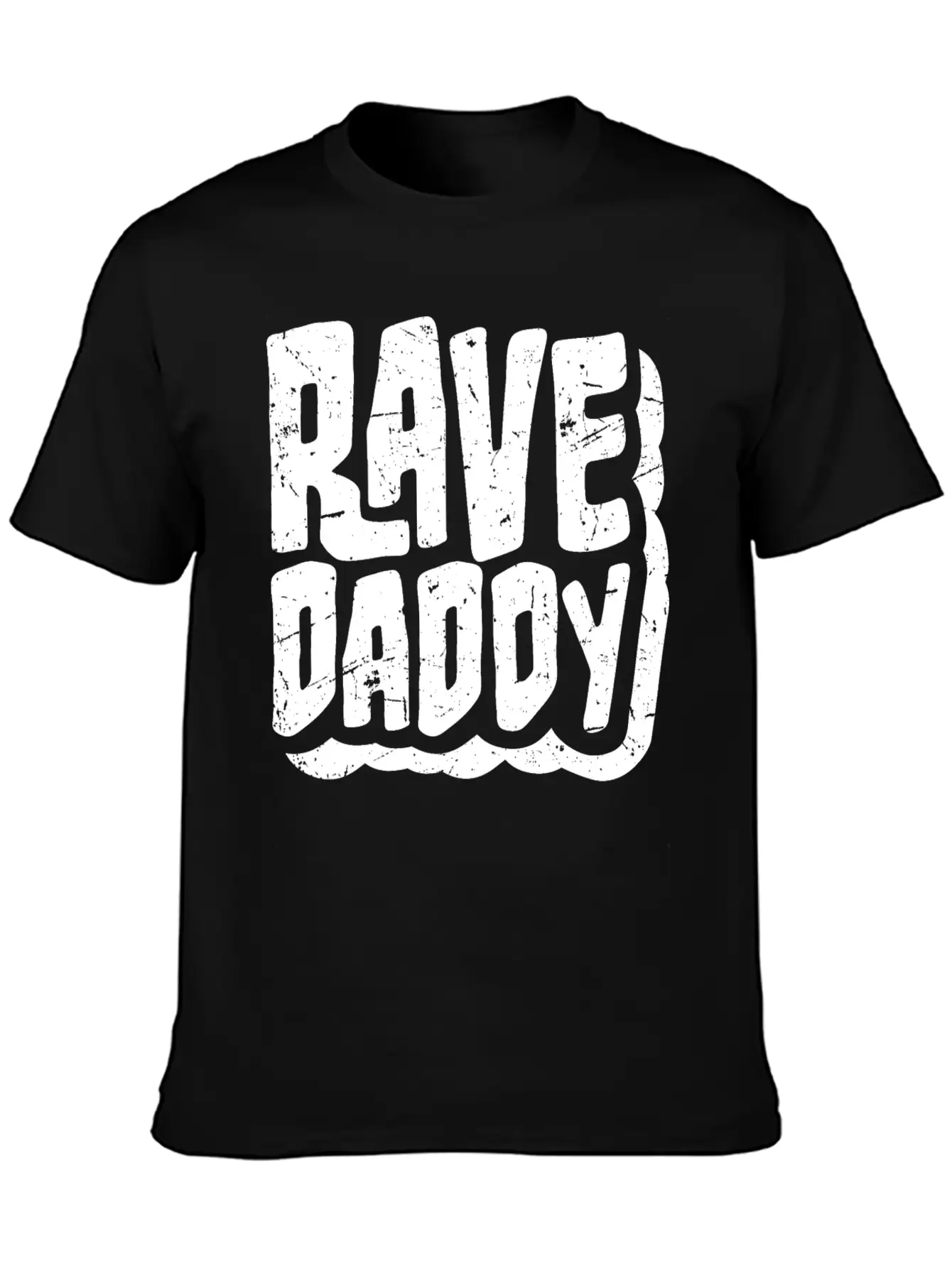 Rave Daddy EDM Techno Music Raver Party Festival Timeless Short Sleeve Tee – Comfy And Minimalist Design