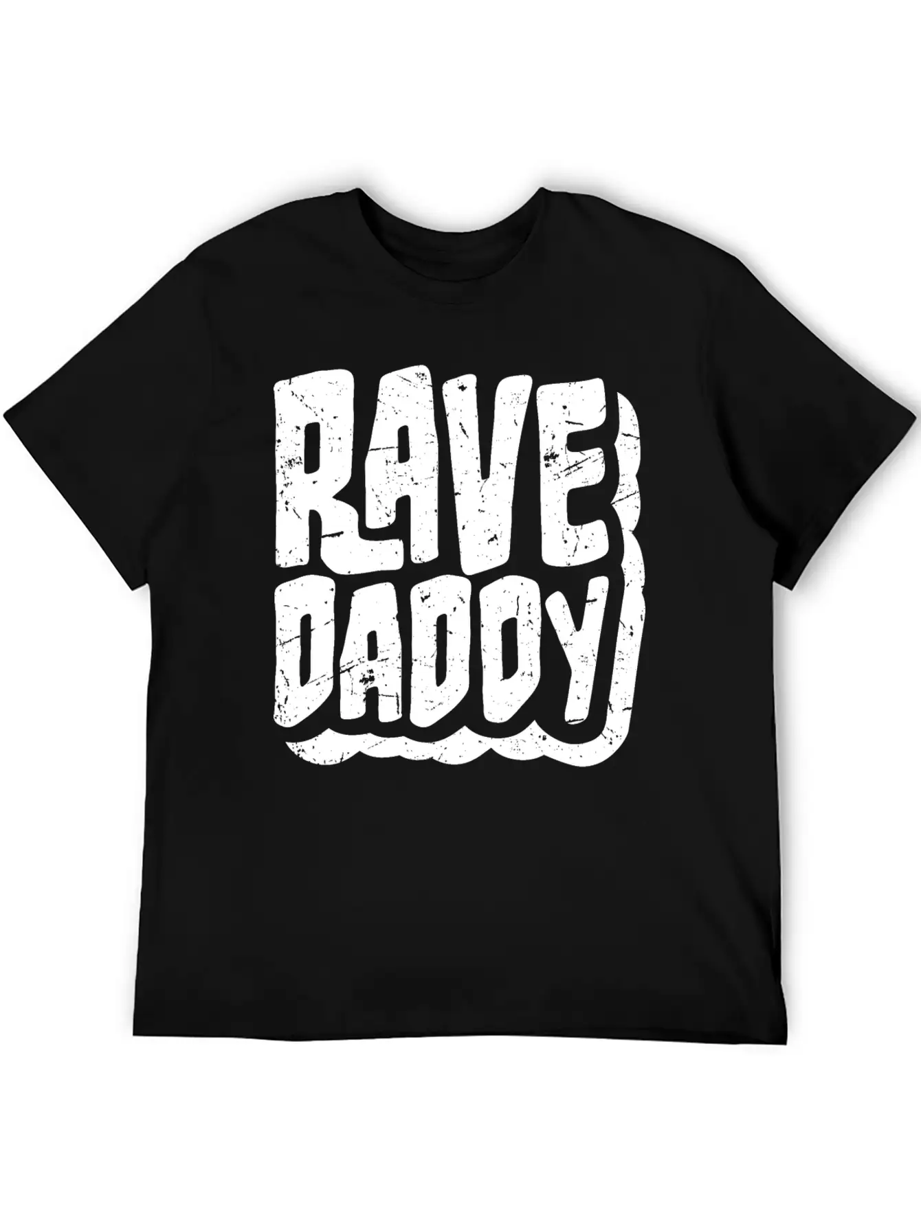 Rave Daddy EDM Techno Music Raver Party Festival Timeless Short Sleeve Tee – Comfy And Minimalist Design