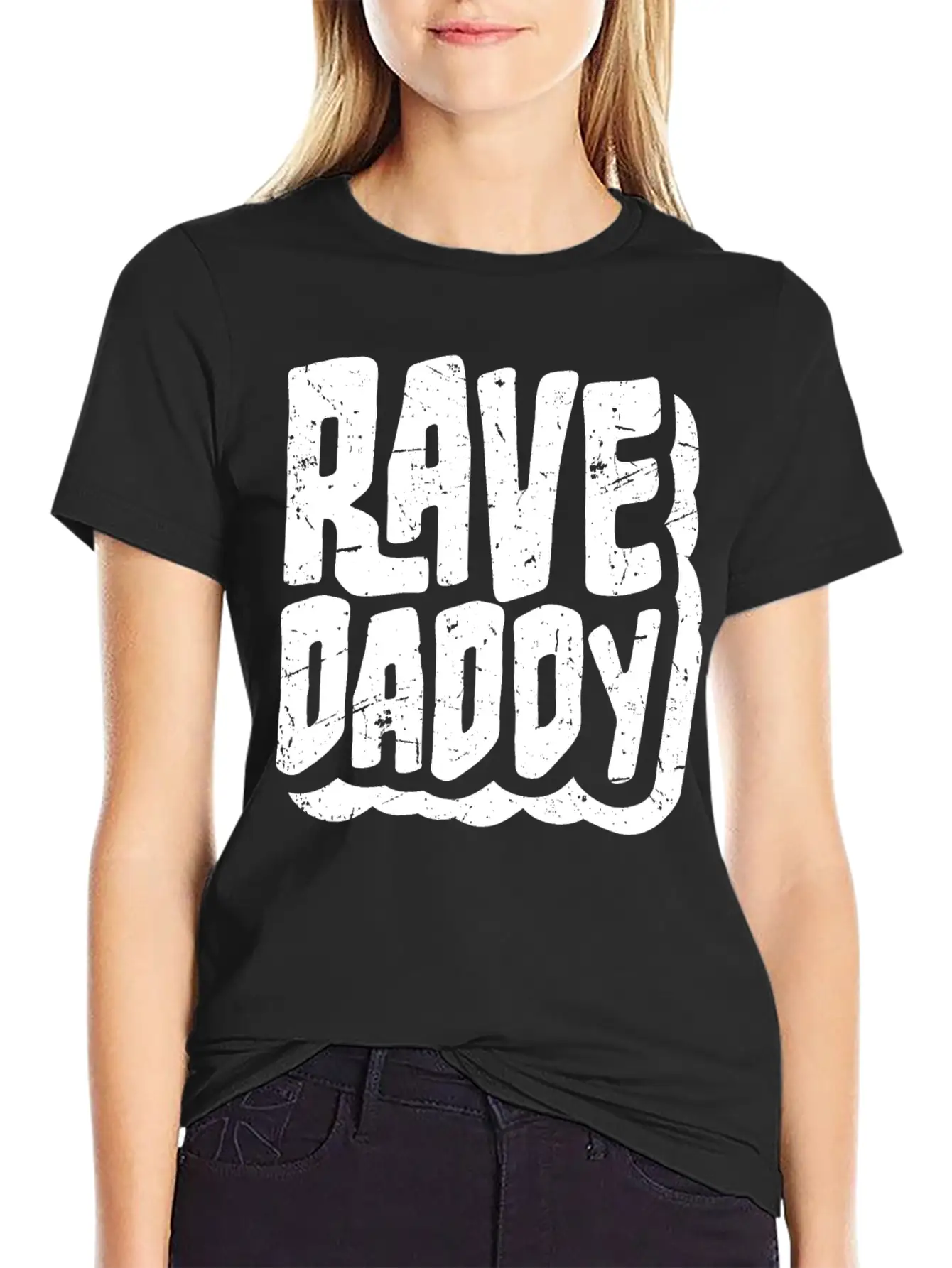 Rave Daddy EDM Techno Music Raver Party Festival Timeless Short Sleeve Tee – Comfy And Minimalist Design
