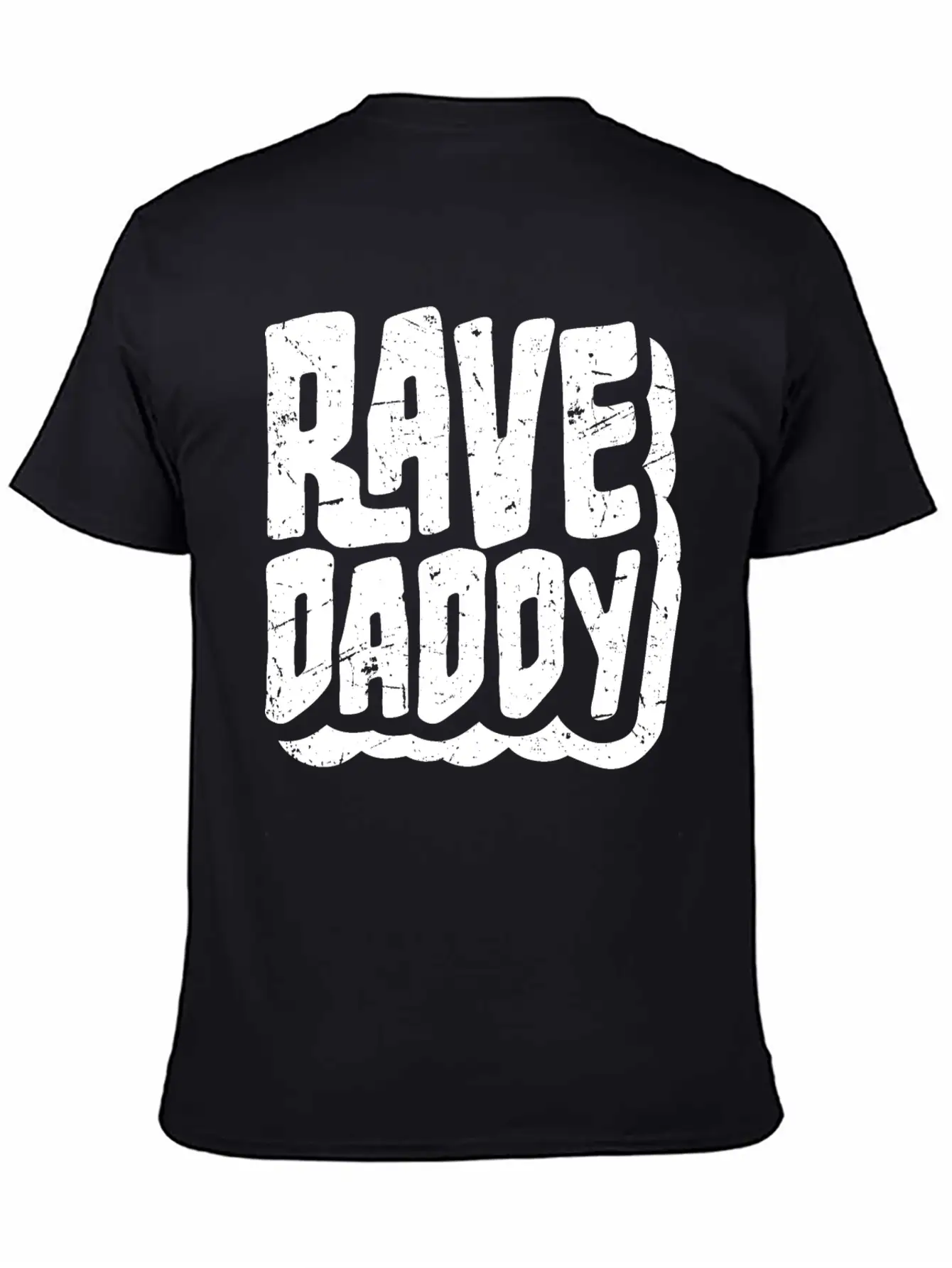 Rave Daddy EDM Techno Music Raver Party Festival Timeless Short Sleeve Tee – Comfy And Minimalist Design