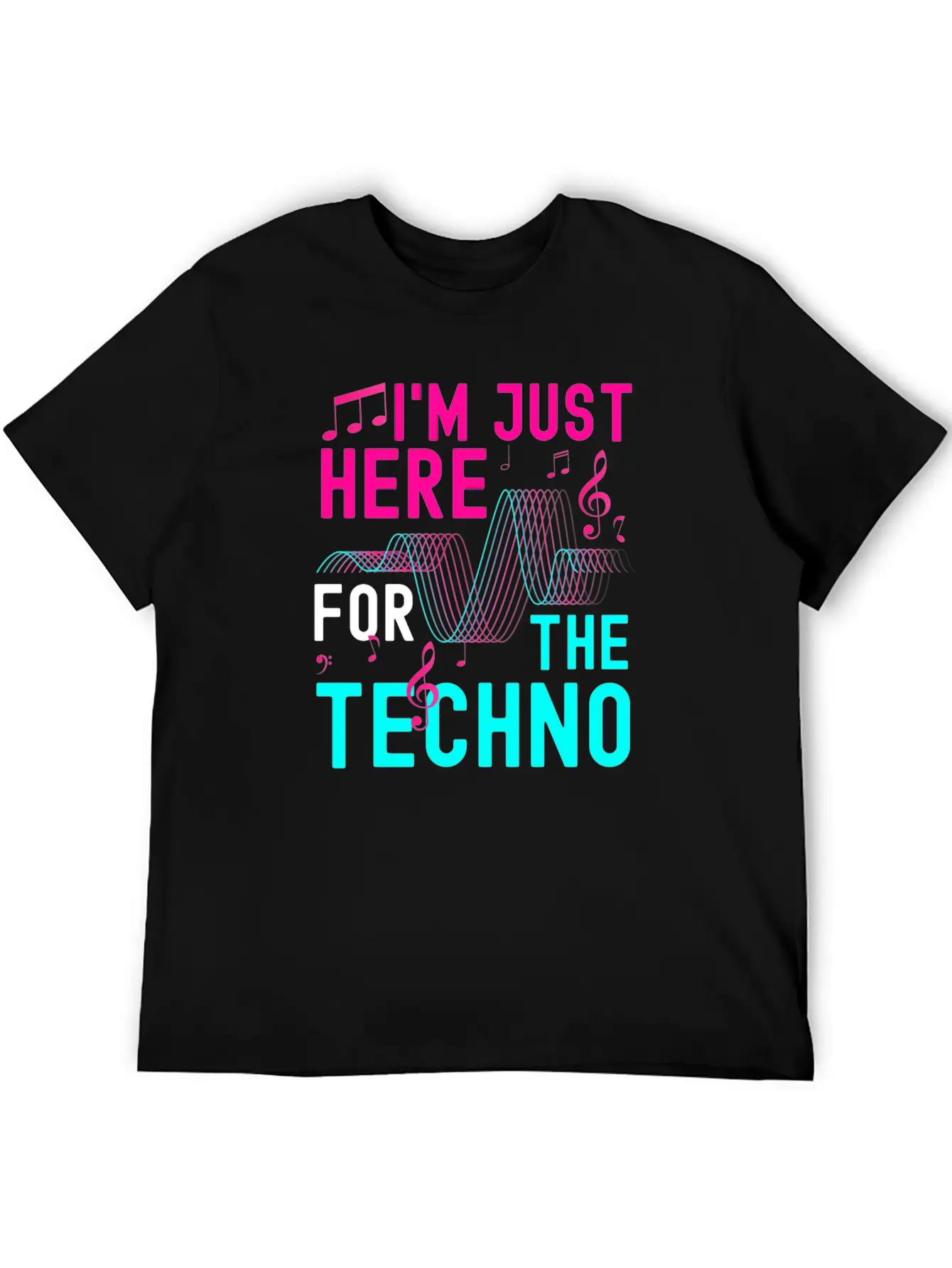 Rave Rave Music Party Energy Breathable Graphic T-Shirt – Perfect For Casual Days