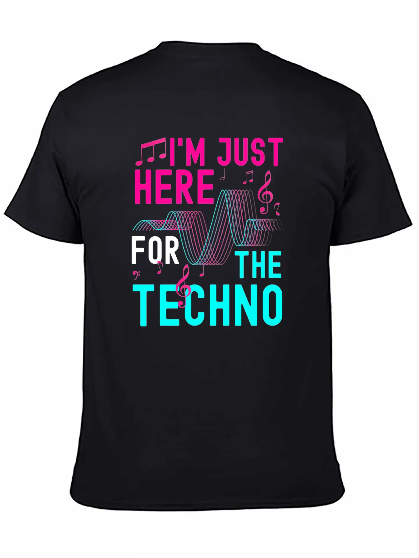 Rave Rave Music Party Energy Breathable Graphic T-Shirt – Perfect For Casual Days