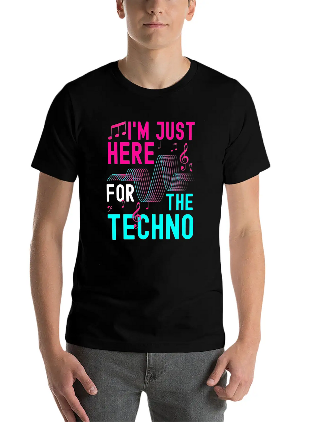Rave Rave Music Party Energy Breathable Graphic T-Shirt – Perfect For Casual Days