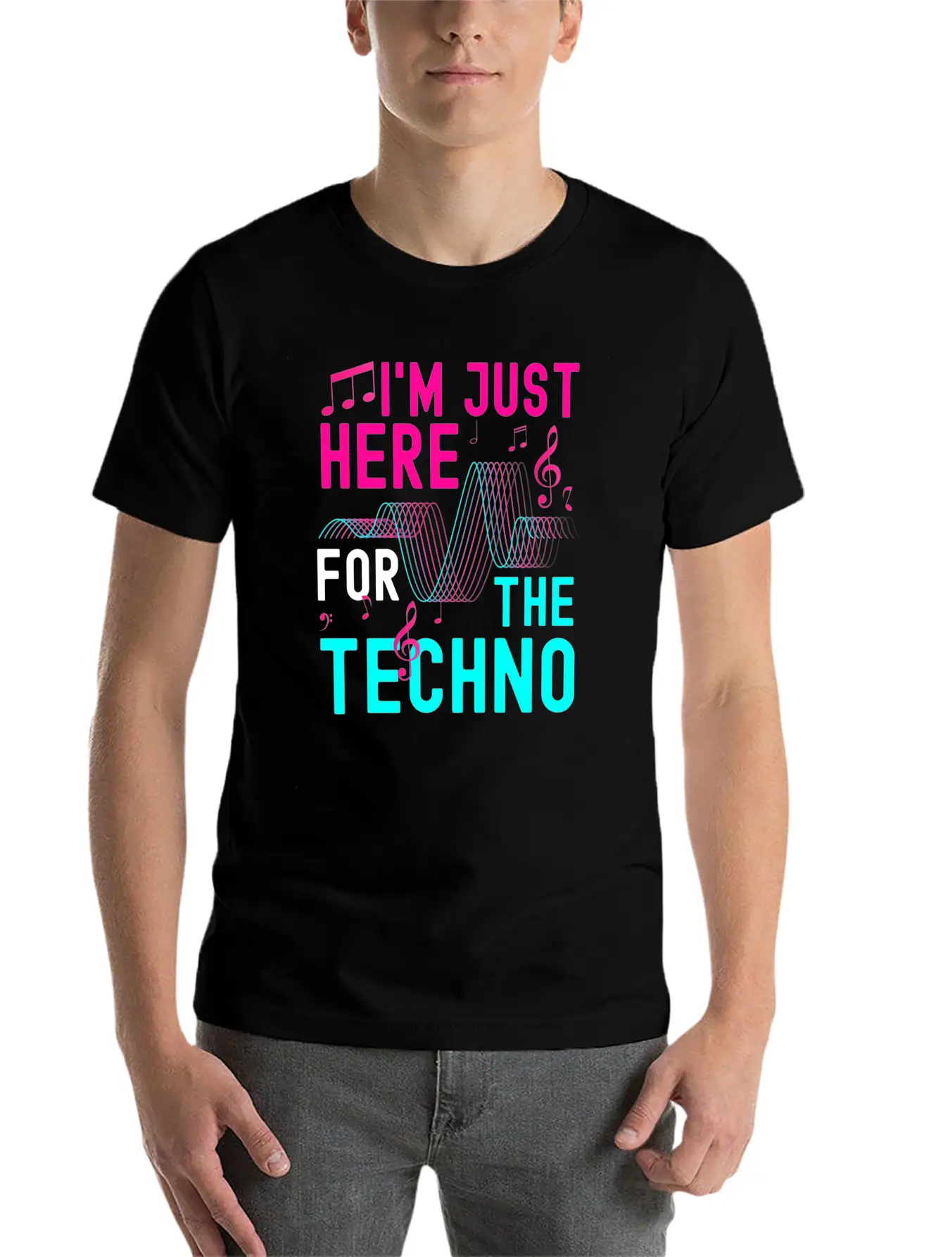 Rave Rave Music Party Energy Breathable Graphic T-Shirt – Perfect For Casual Days