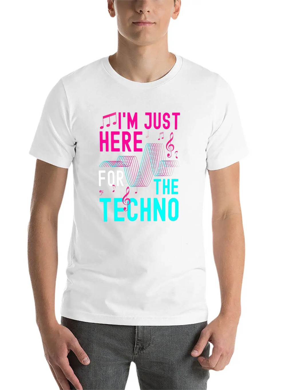 Rave Rave Music Party Energy Breathable Graphic T-Shirt – Perfect For Casual Days