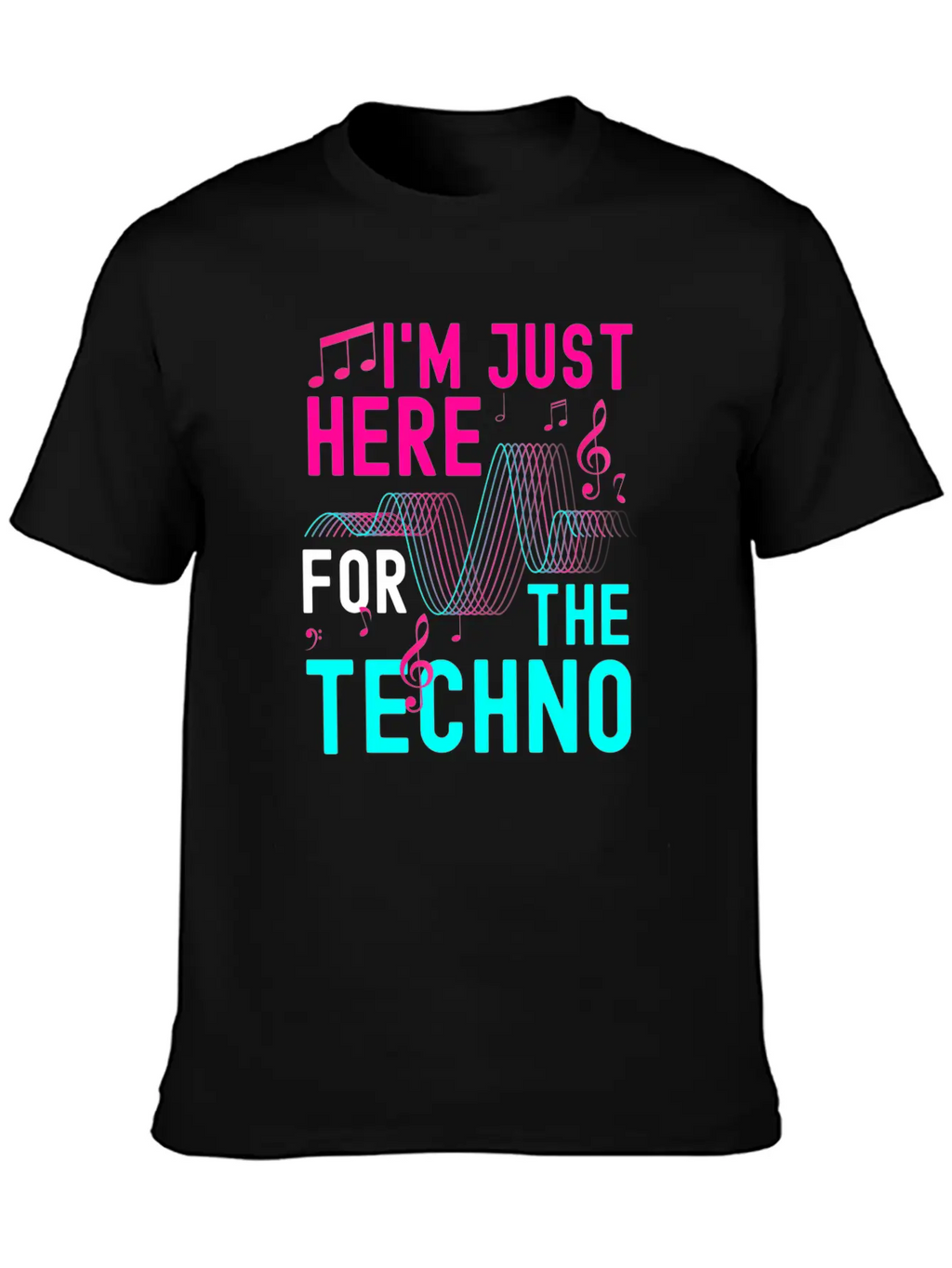 Rave Rave Music Party Energy Breathable Graphic T-Shirt – Perfect For Casual Days