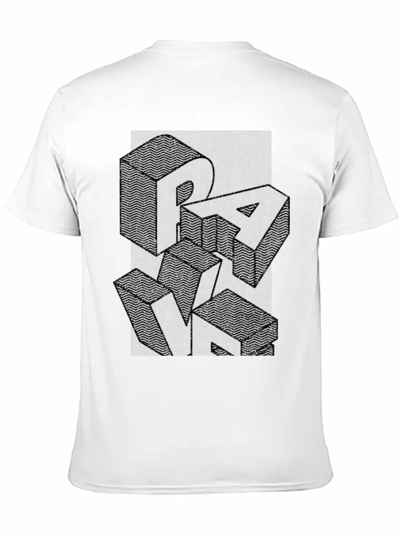 RAVE - Techno Will Never Die Breathable Soft Cotton T-Shirt – Timeless Casual Look
