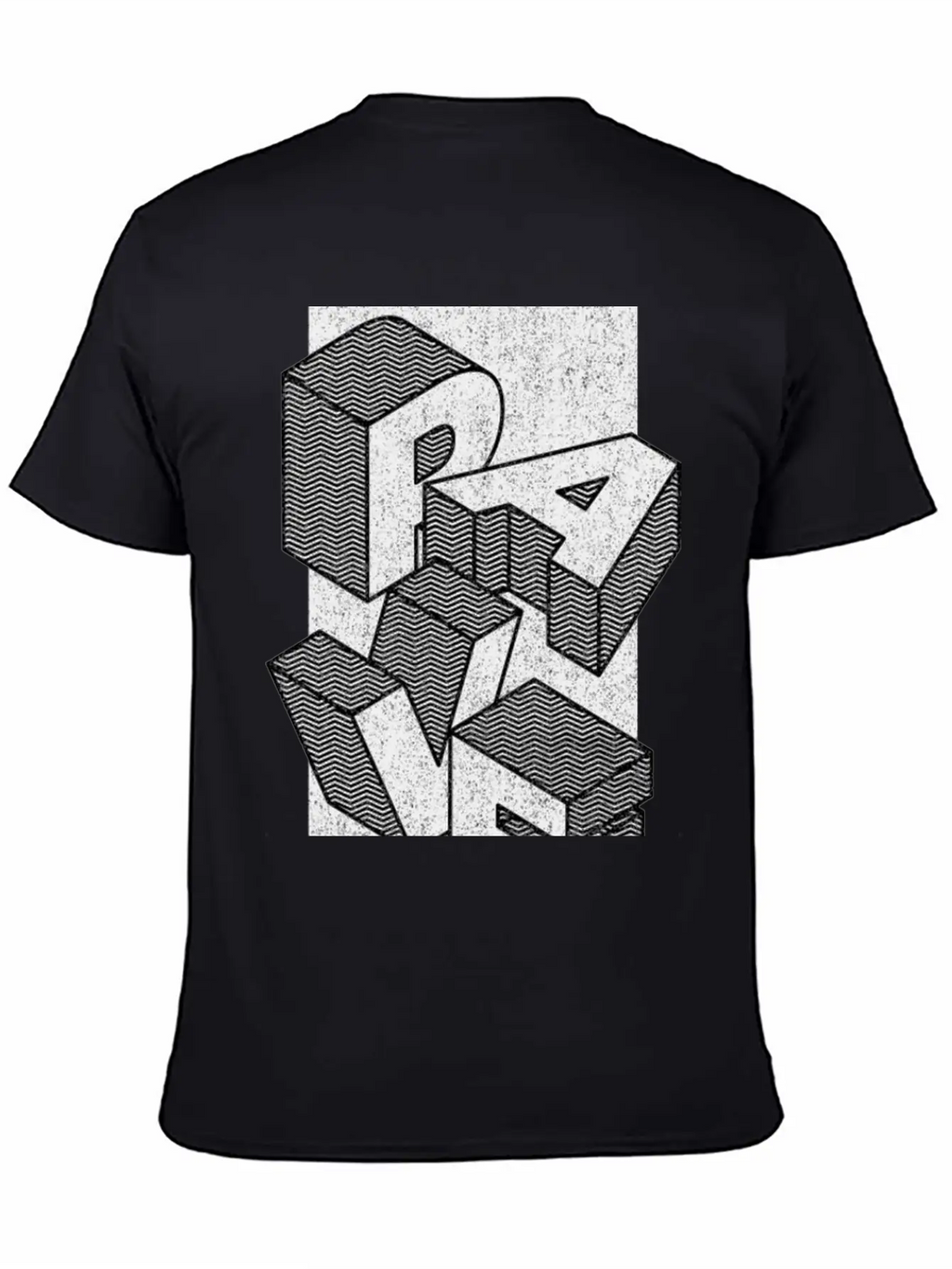 RAVE - Techno Will Never Die Breathable Soft Cotton T-Shirt – Timeless Casual Look