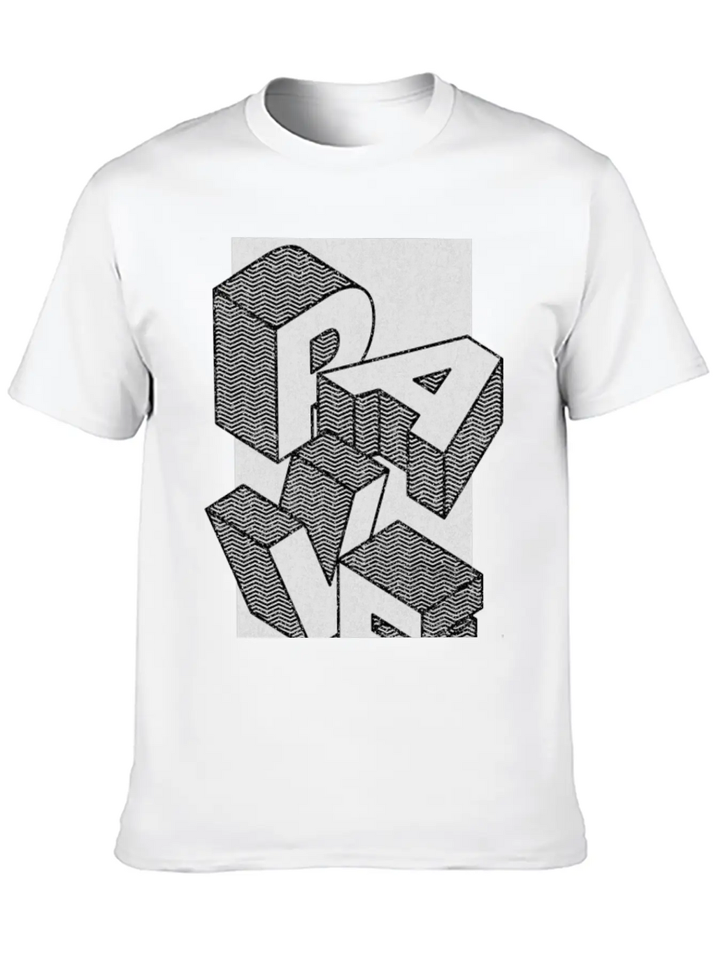 RAVE - Techno Will Never Die Breathable Soft Cotton T-Shirt – Timeless Casual Look