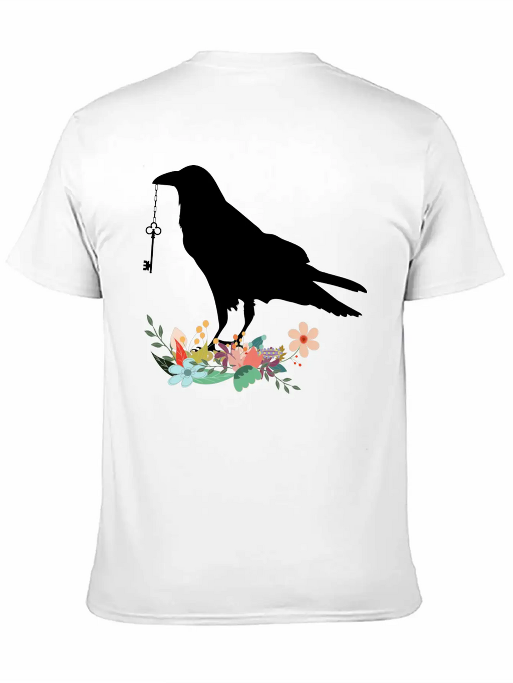 Raven Lock Breathable Graphic T-Shirt – Perfect For Casual Days