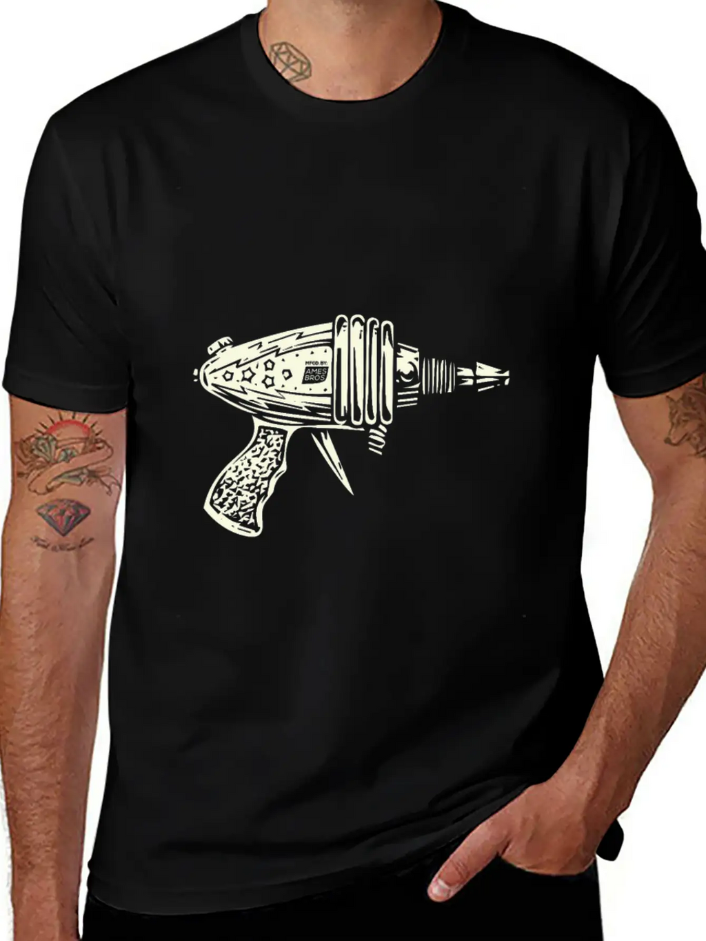 Raygun Art Stylish Everyday T-Shirt – Unisex Basic Cotton Tee