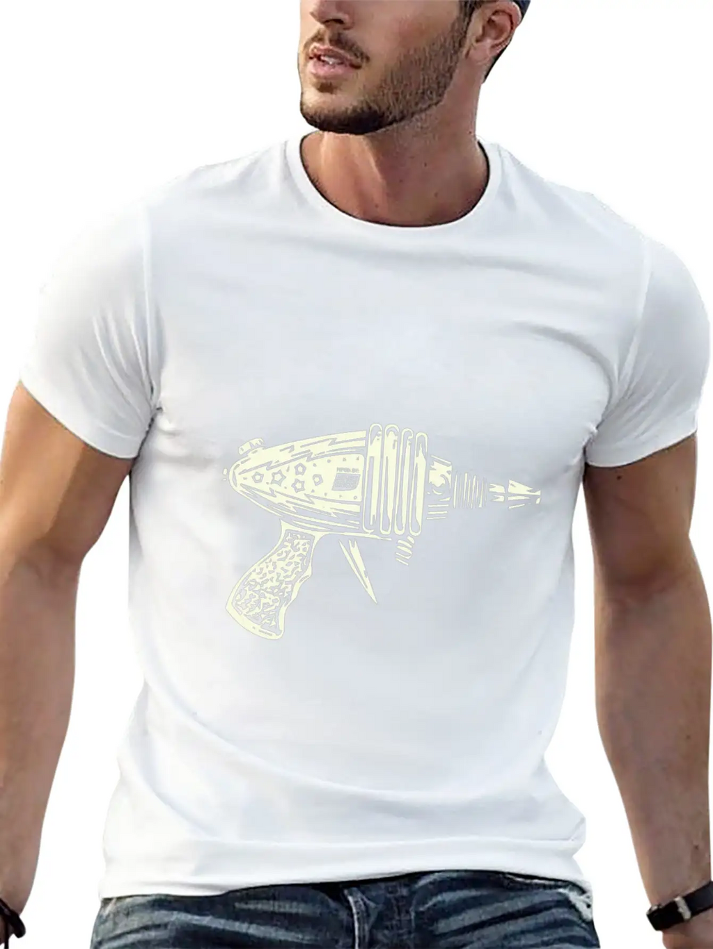 Raygun Art Stylish Everyday T-Shirt – Unisex Basic Cotton Tee