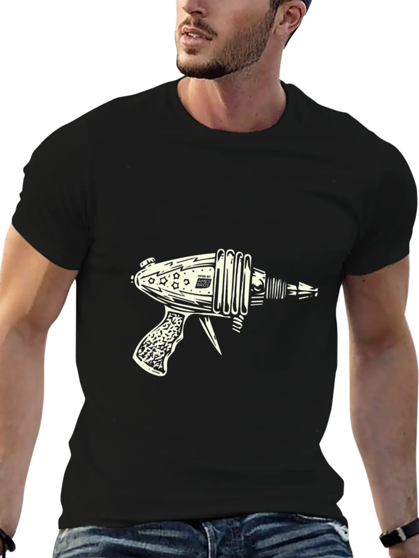 Raygun Art Stylish Everyday T-Shirt – Unisex Basic Cotton Tee