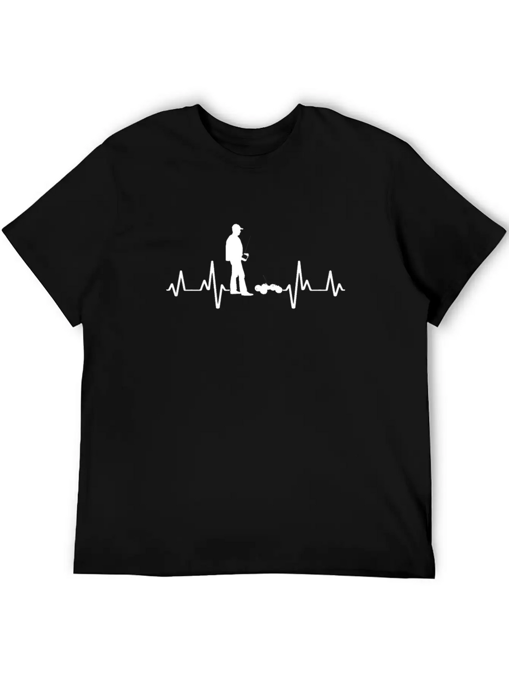 RC Car Accessories Slotcar Racing Racetrack Basic Graphic T-Shirt – Daily Comfort In Soft Cotton