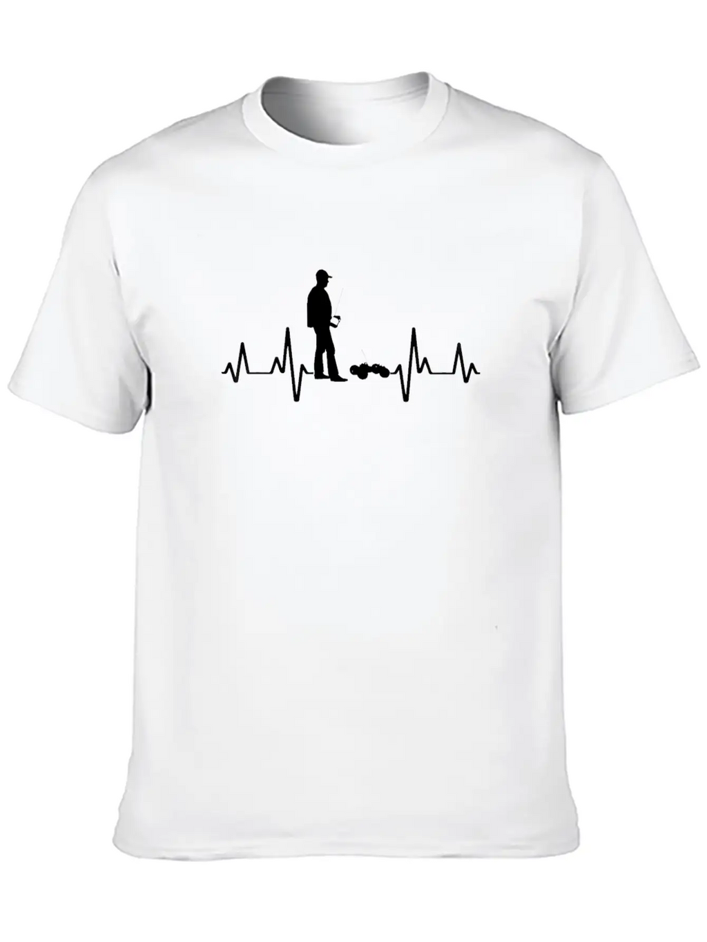 RC Car Accessories Slotcar Racing Racetrack Basic Graphic T-Shirt – Daily Comfort In Soft Cotton