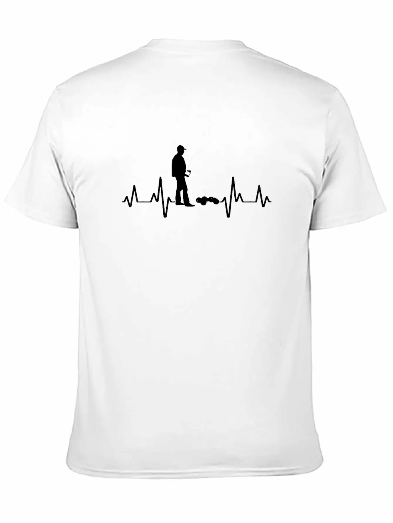 RC Car Accessories Slotcar Racing Racetrack Basic Graphic T-Shirt – Daily Comfort In Soft Cotton