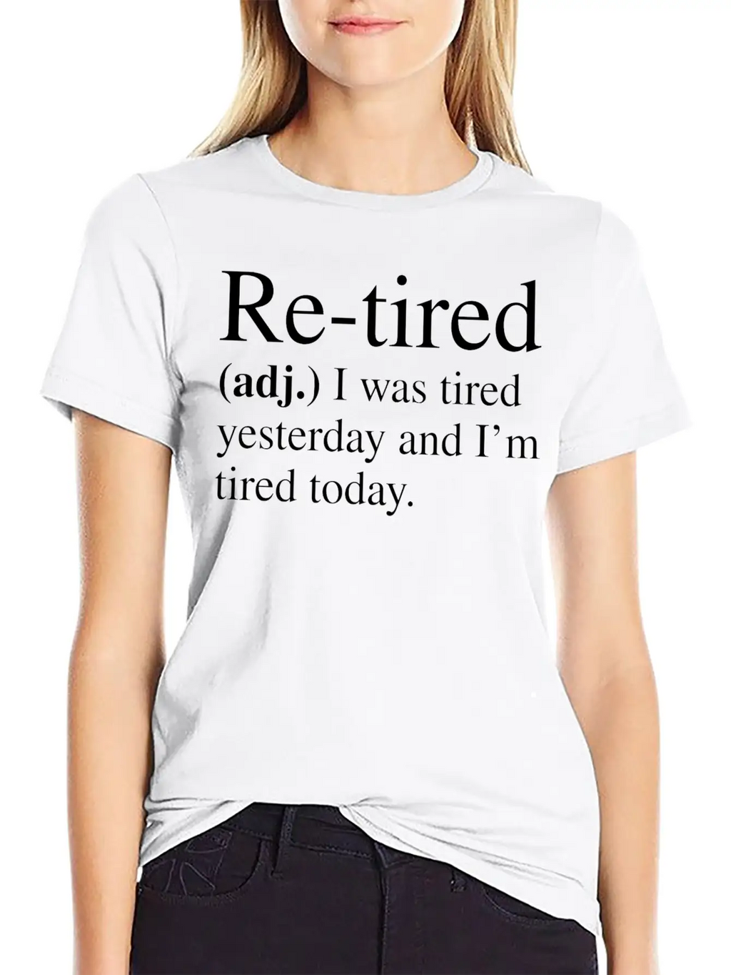 Re-tired Definition Classic Cotton Tee – Unisex Comfort For Any Season