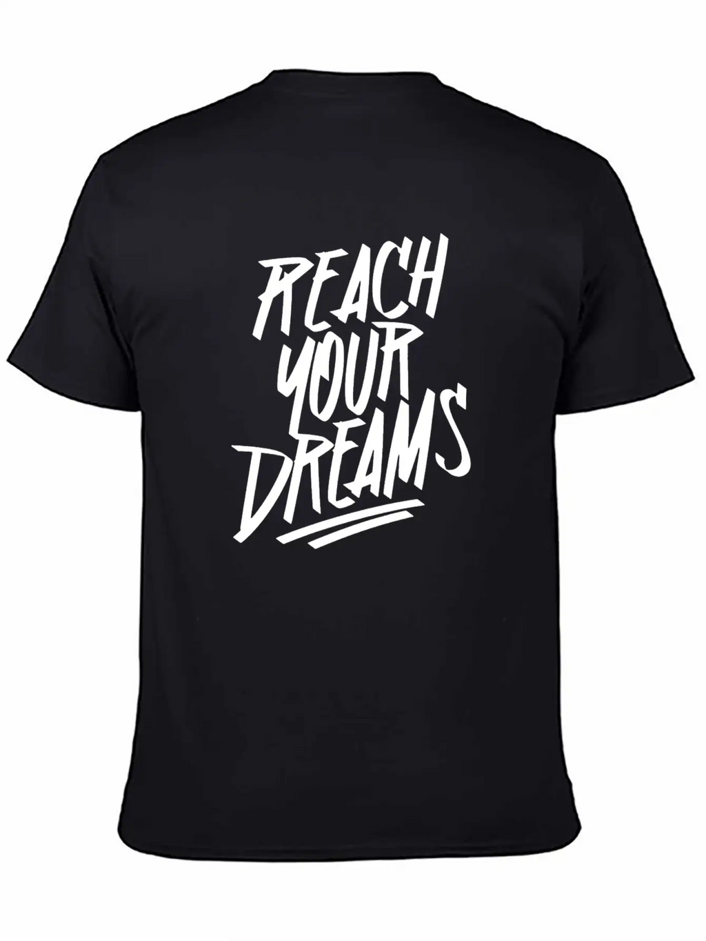 Reach Your Dream S Graffiti Timeless Short Sleeve Tee – Comfy And Minimalist Design