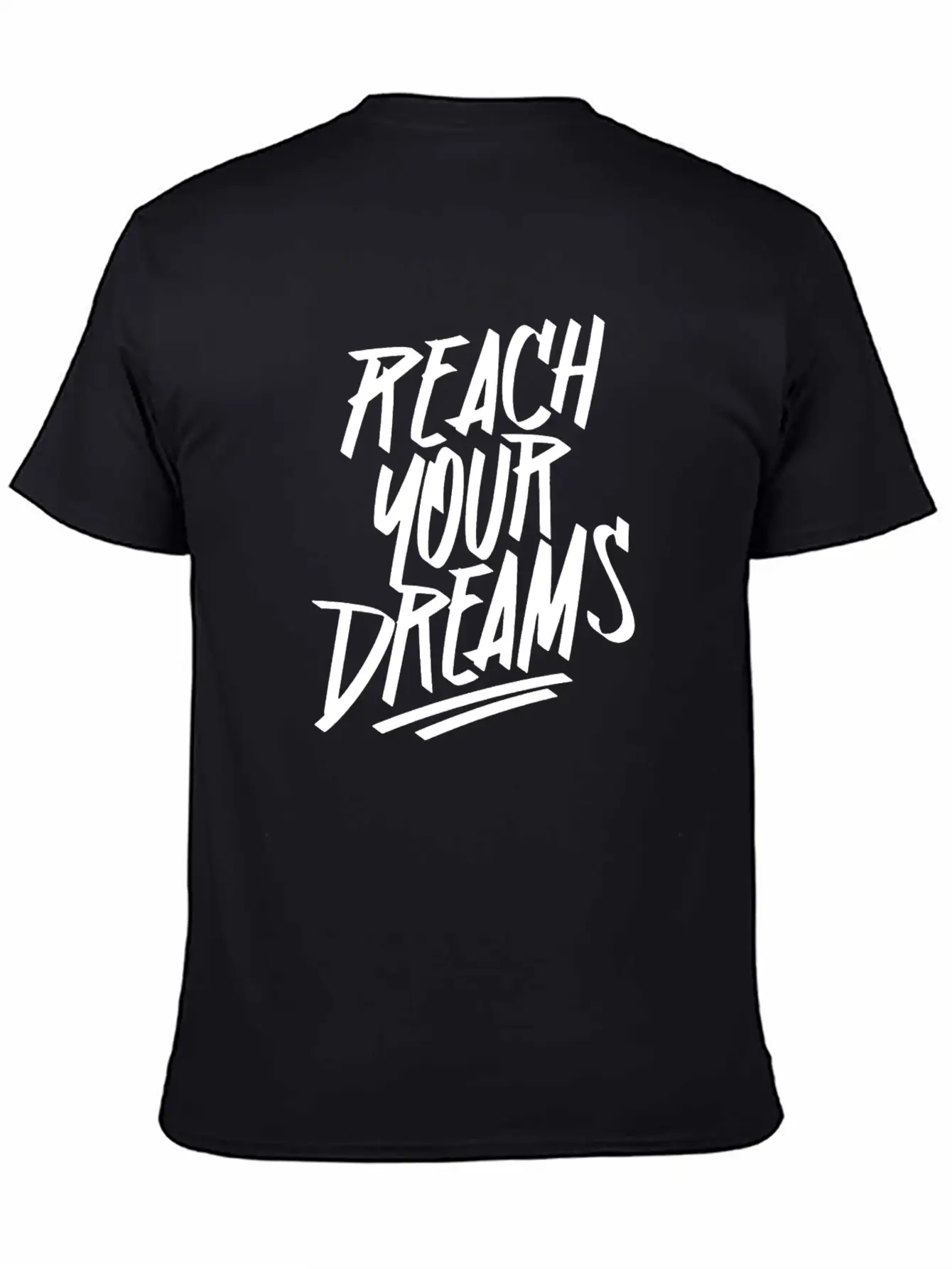 Reach Your Dream S Graffiti Timeless Short Sleeve Tee – Comfy And Minimalist Design