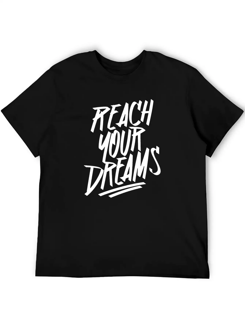 Reach Your Dream S Graffiti Timeless Short Sleeve Tee – Comfy And Minimalist Design