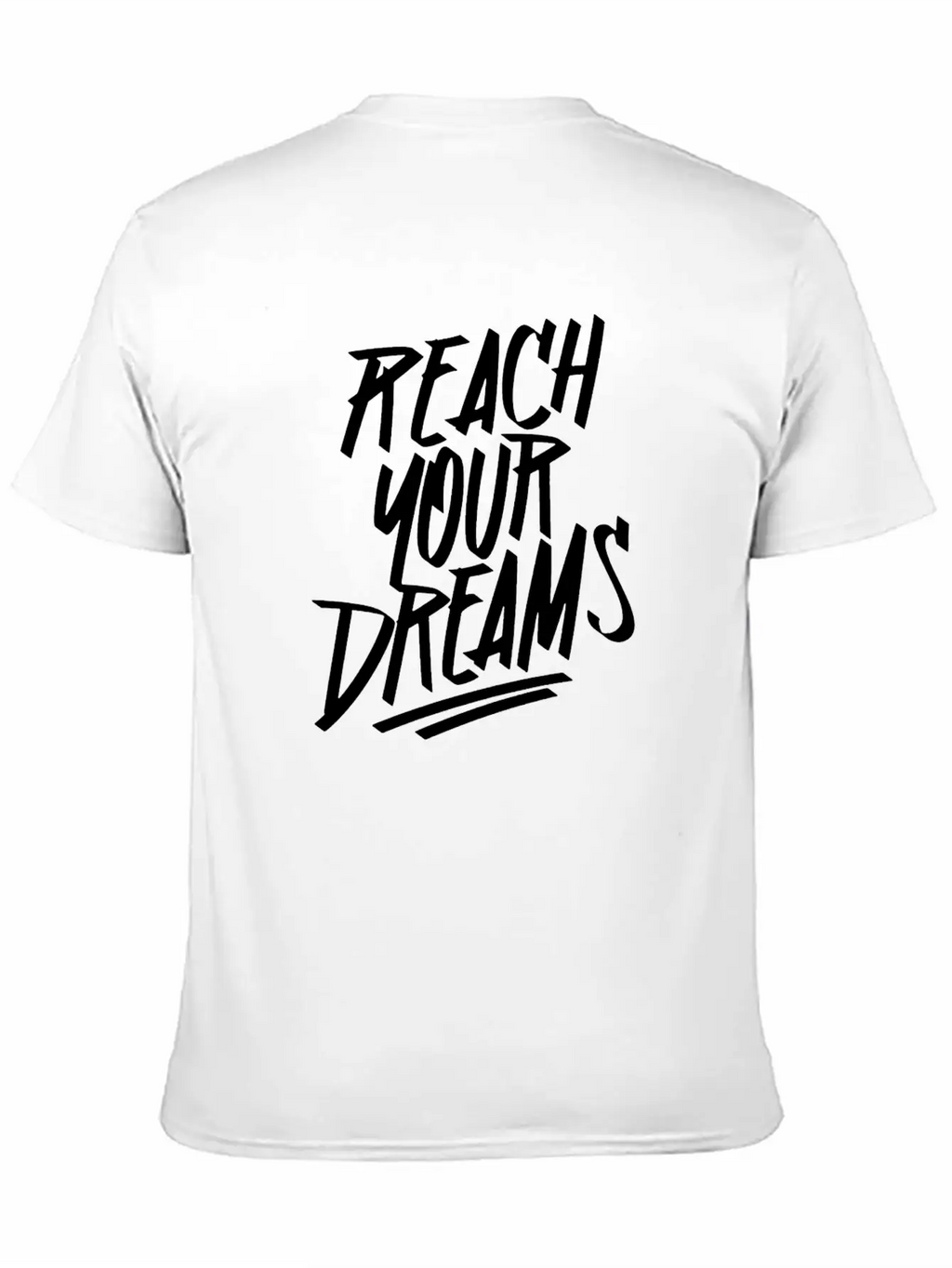Reach Your Dream S Graffiti Timeless Short Sleeve Tee – Comfy And Minimalist Design