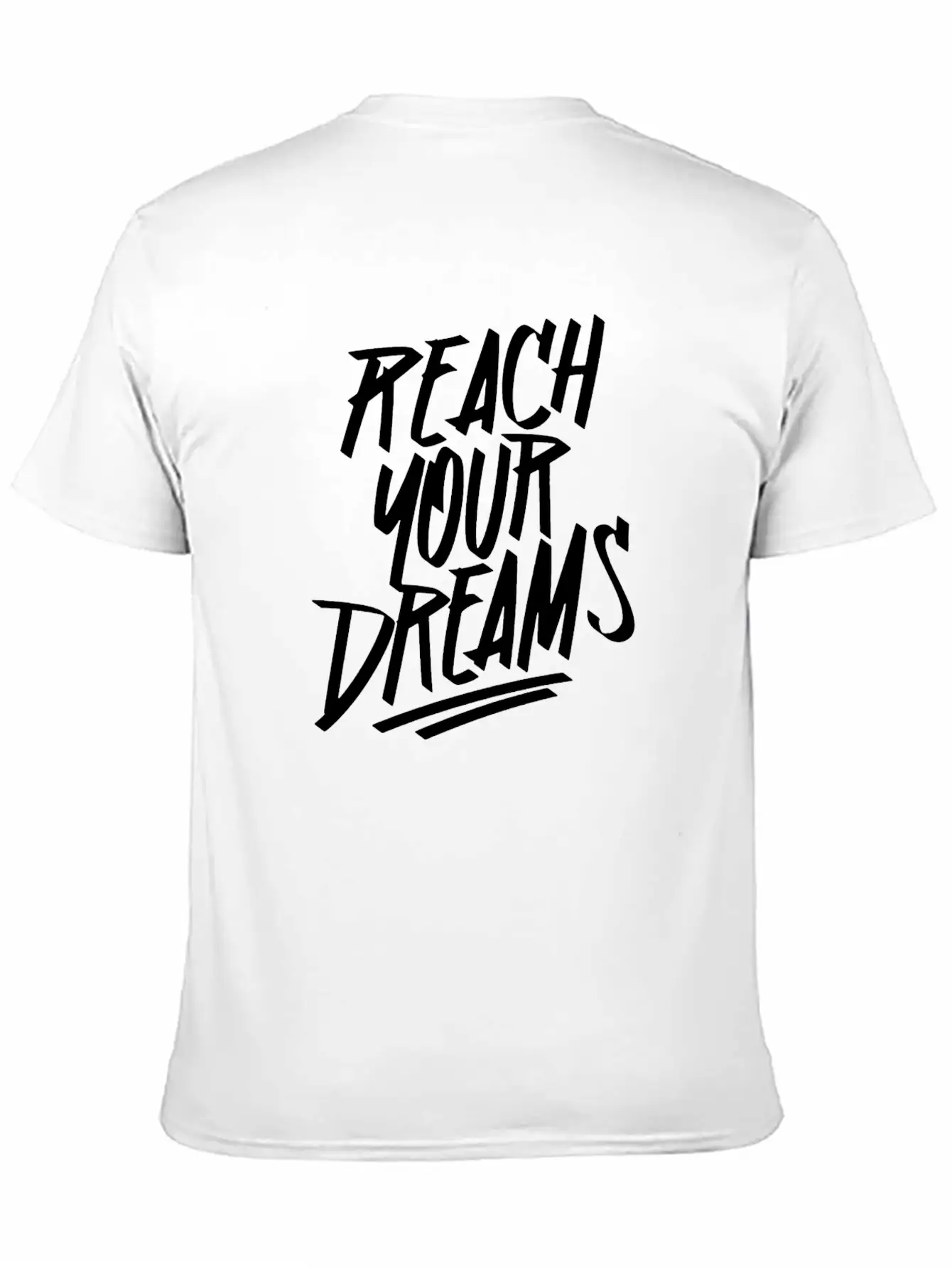 Reach Your Dream S Graffiti Timeless Short Sleeve Tee – Comfy And Minimalist Design